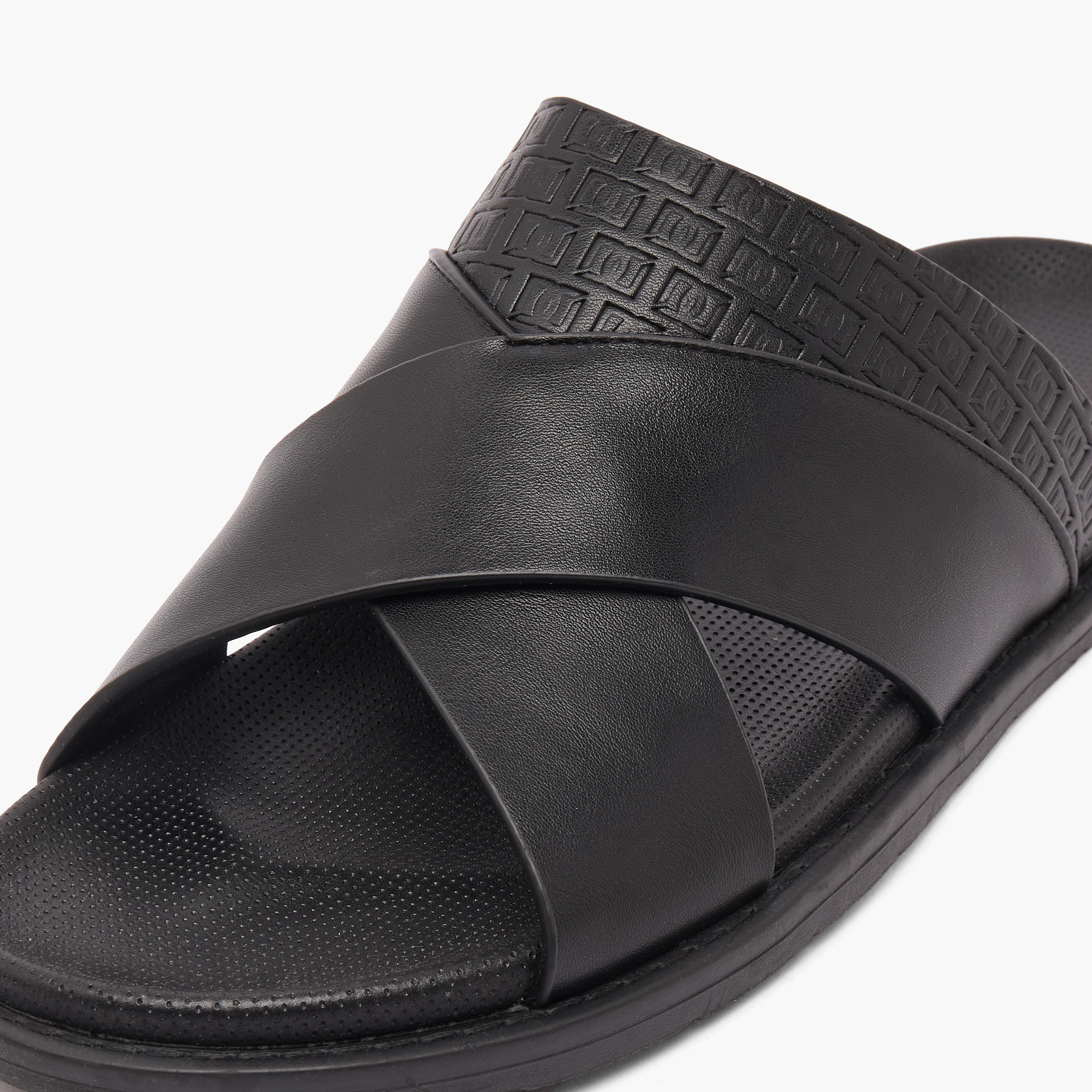 Duchini Men Cross Strap Comfort Sandals-men-shoes-sandals-image-5