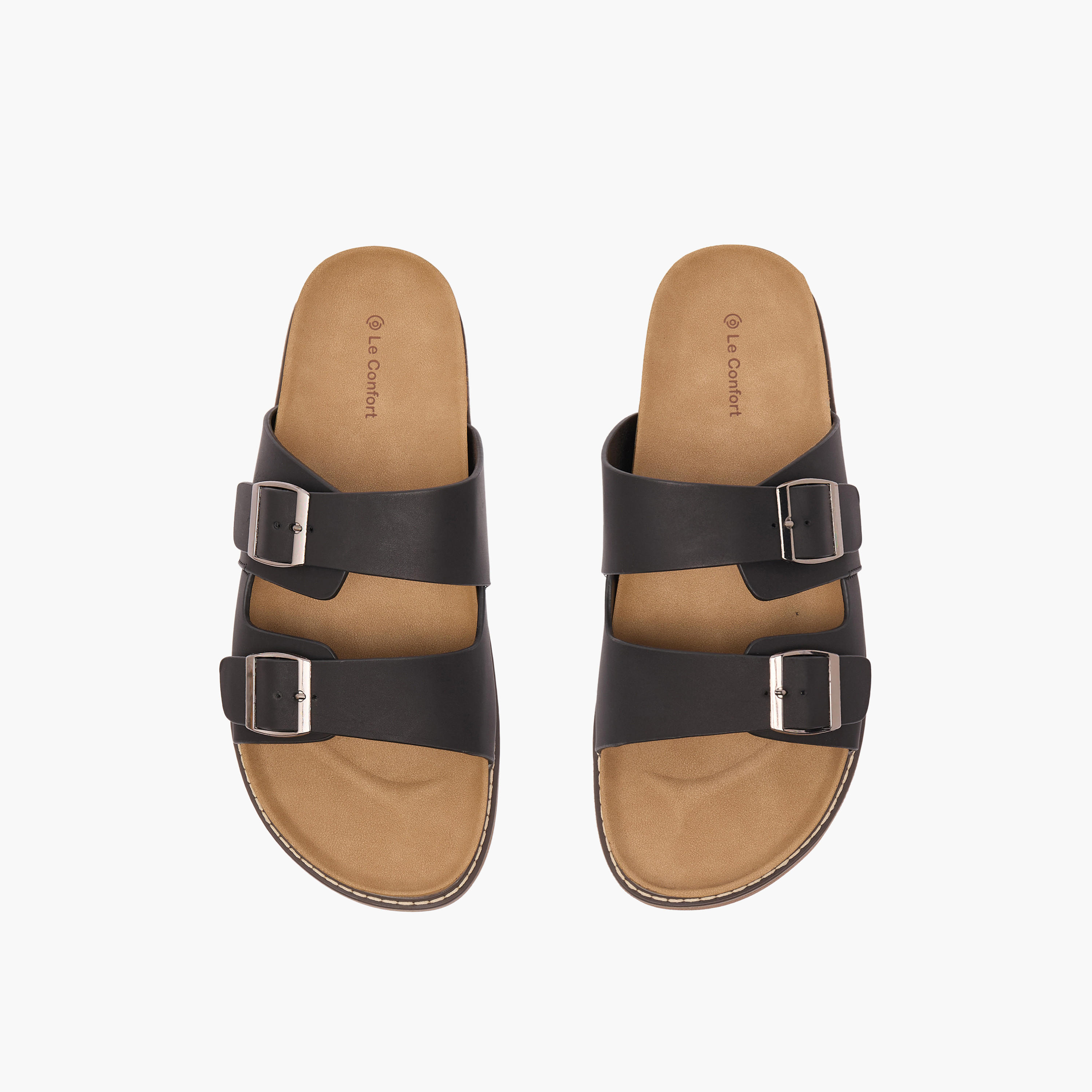 Le Confort Men Buckle Strap Comfort Sandals-men-shoes-sandals-image-1