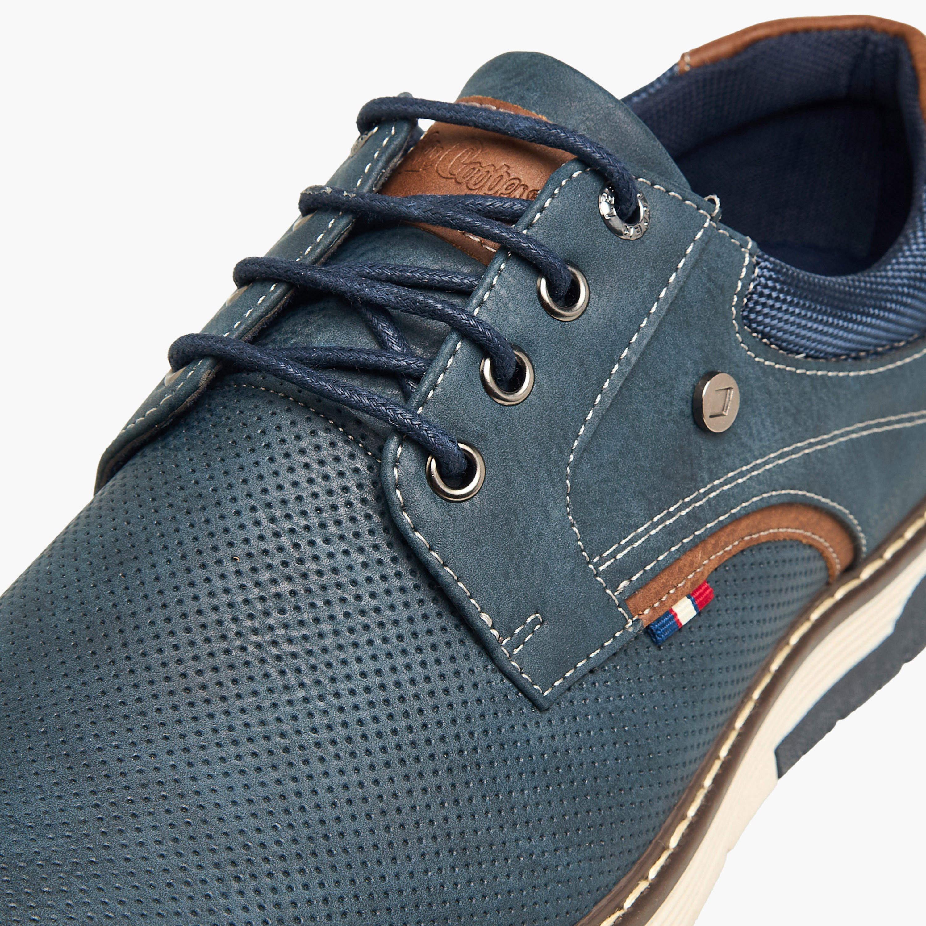Lee Cooper Men Lace-Up Derby Shoes-men-shoes-formalshoes-image-4