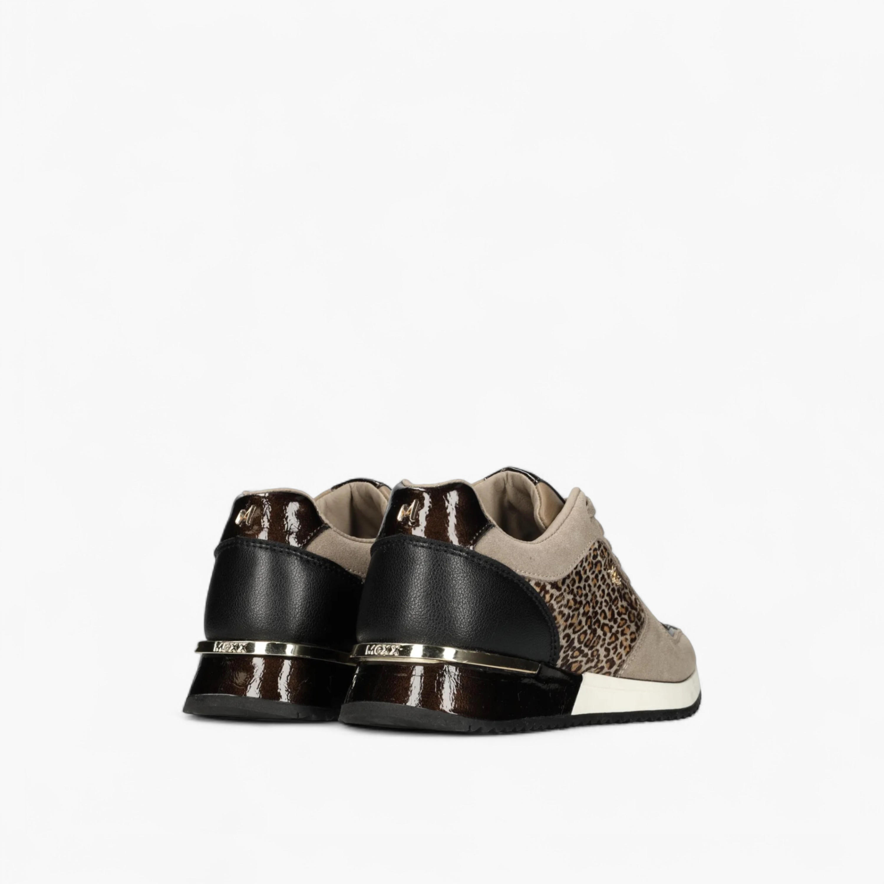Mexx Animal Print Sneakers with Lace-Up Closure-women-shoes-sneakers-image-5