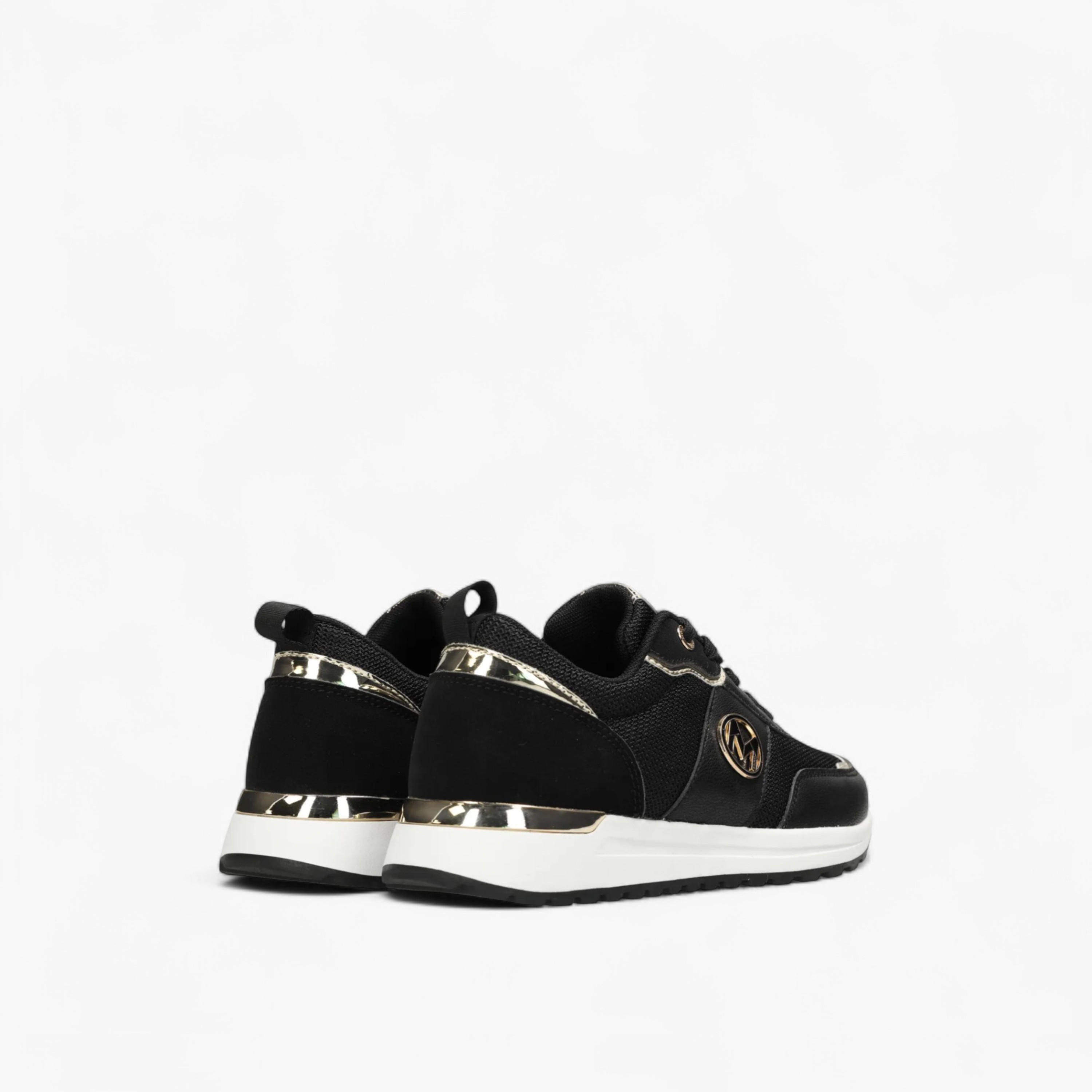 Mexx Panelled Lace-Up Sneakers-women-shoes-sneakers-image-3