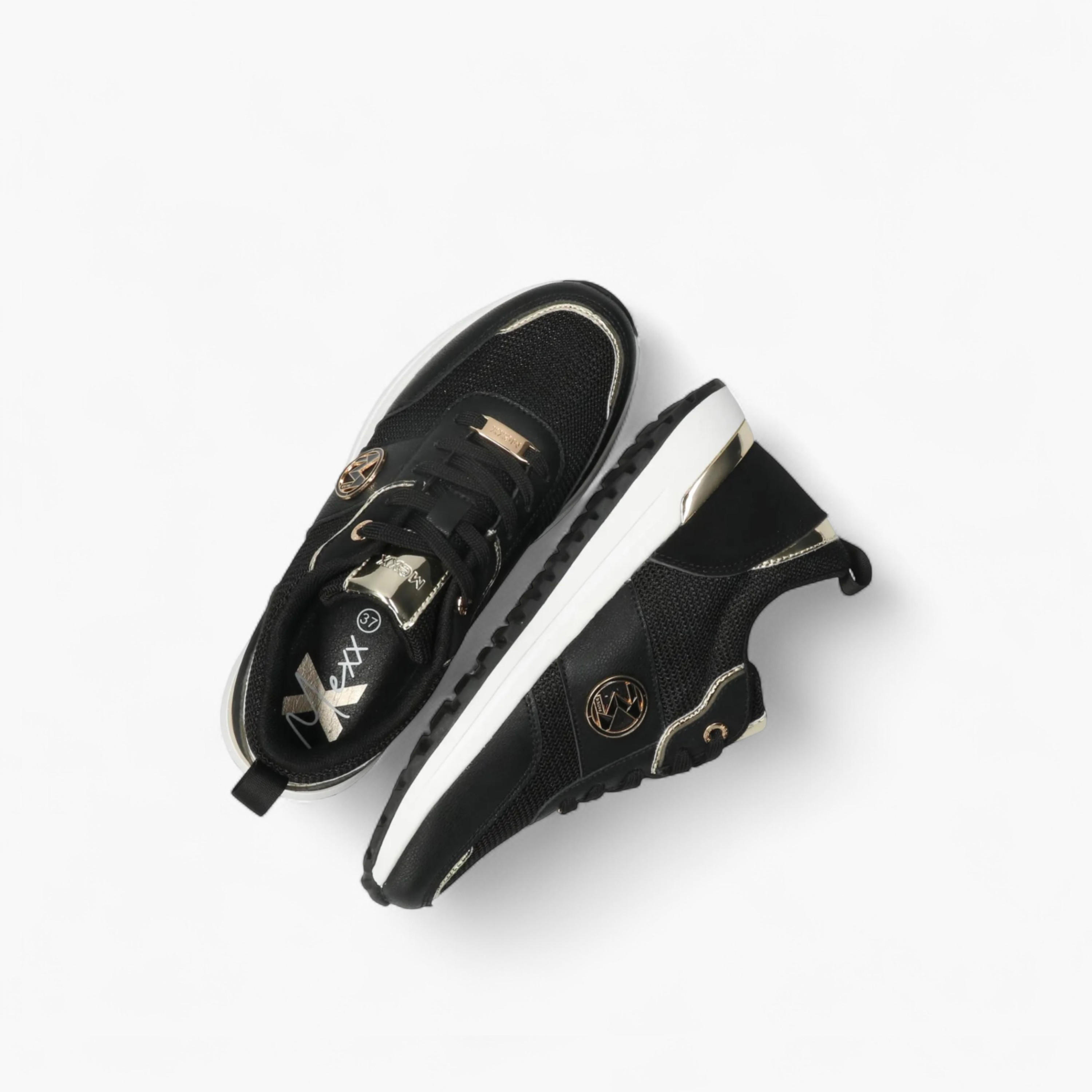 Mexx Panelled Lace-Up Sneakers-women-shoes-sneakers-image-5