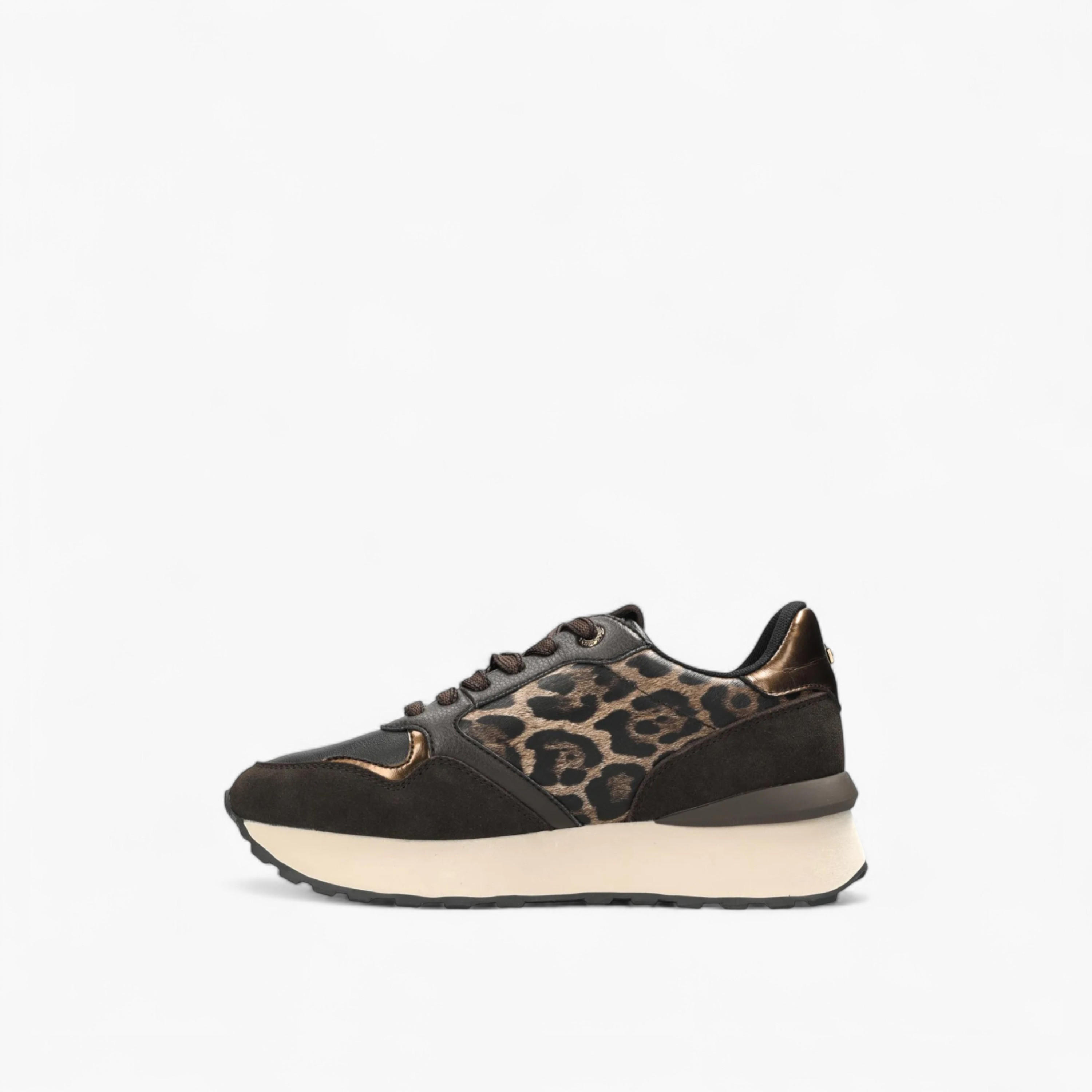 Mexx Animal Print Panelled Lace-Up Sneakers-women-shoes-sneakers-image-4