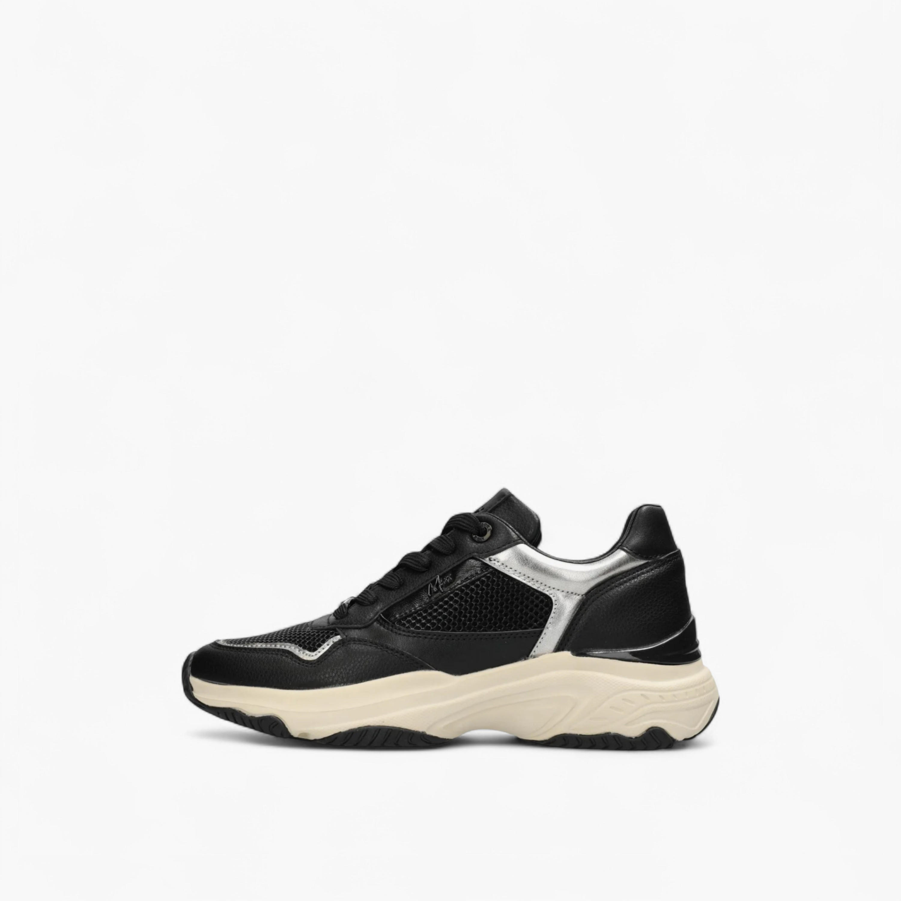 Mexx Mesh Panelled Lace-Up Sneakers-women-shoes-sneakers-image-4