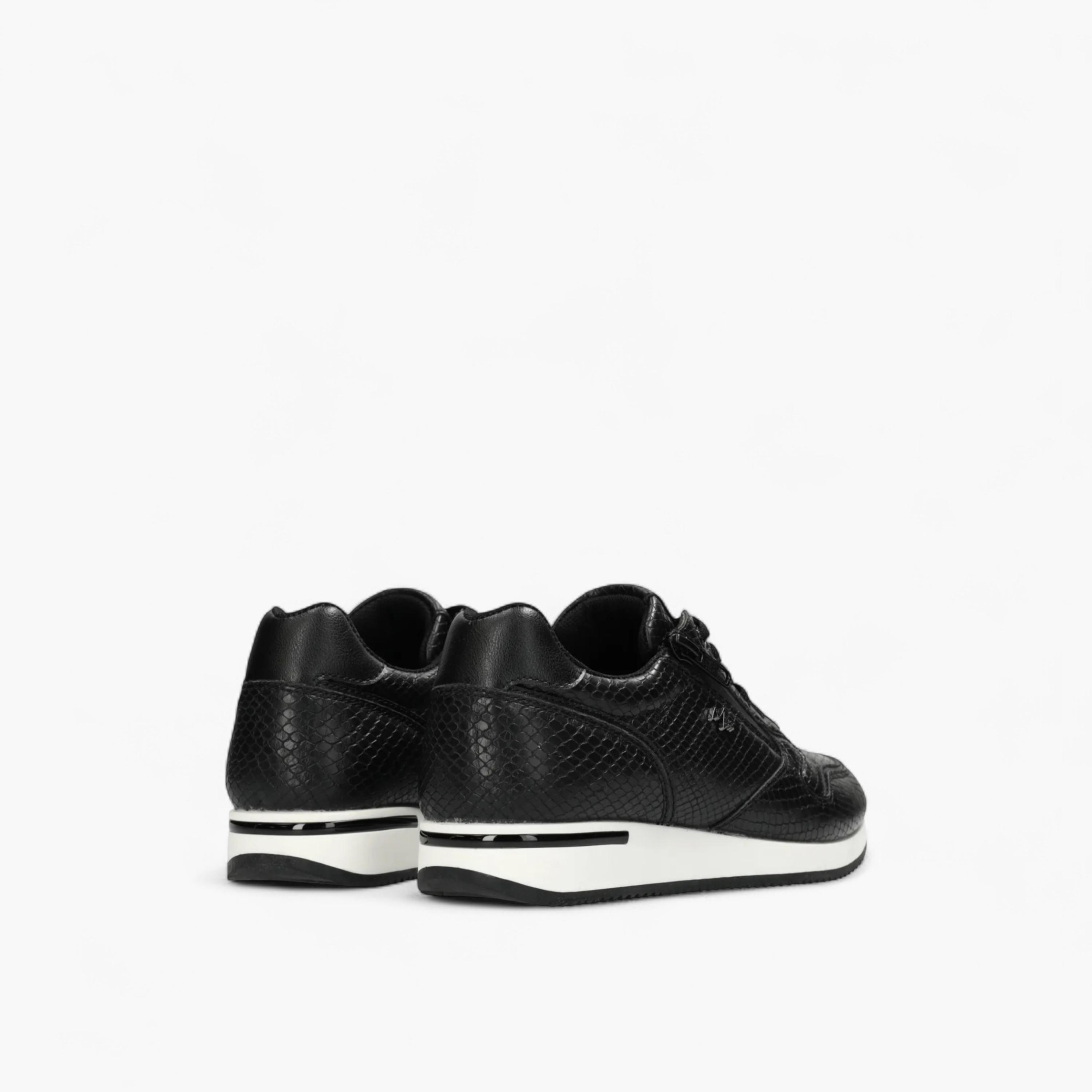 Mexx Textured Lace-Up Sneakers-women-shoes-sneakers-image-4