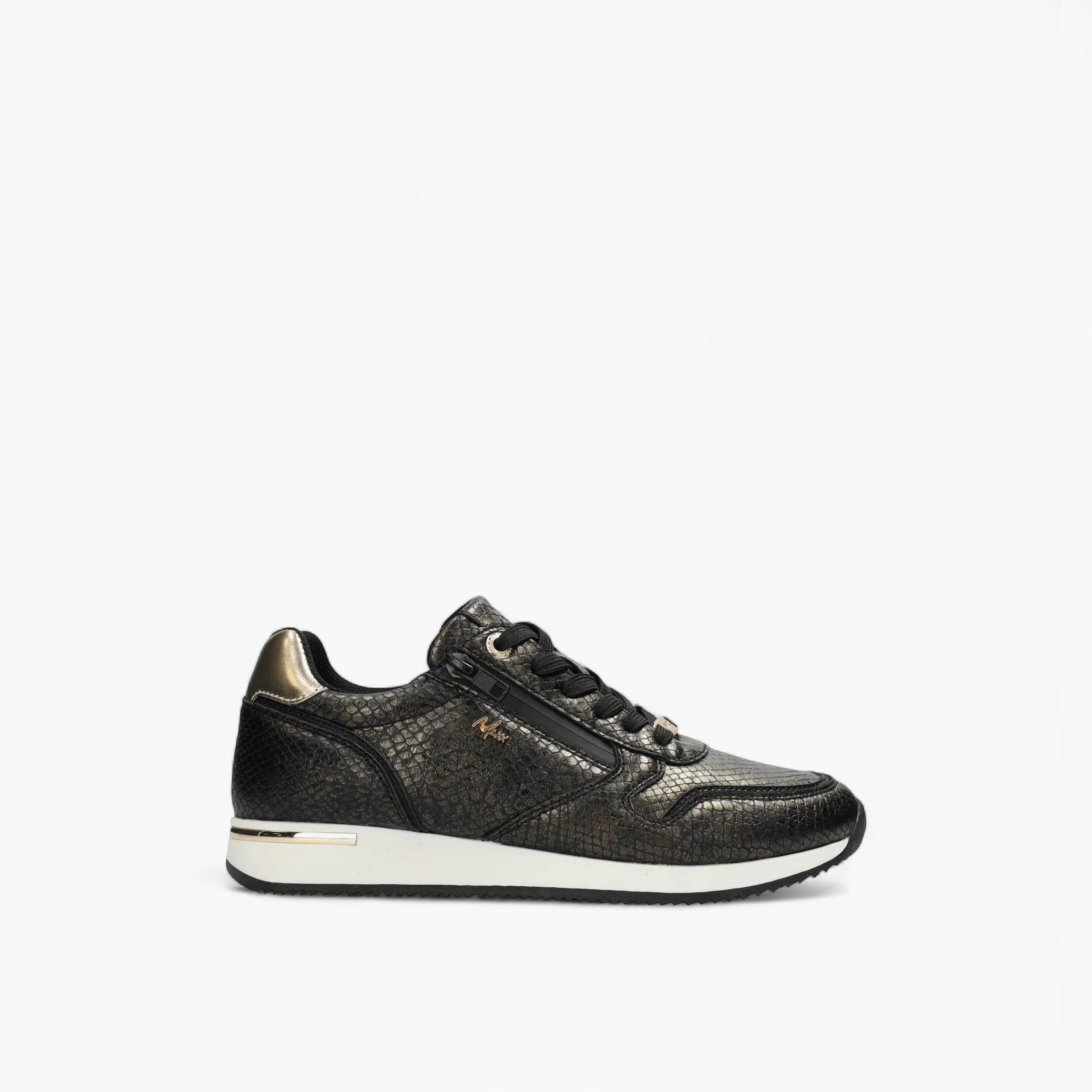 Mexx Textured Lace-Up Sneakers-women-shoes-sneakers-image-2