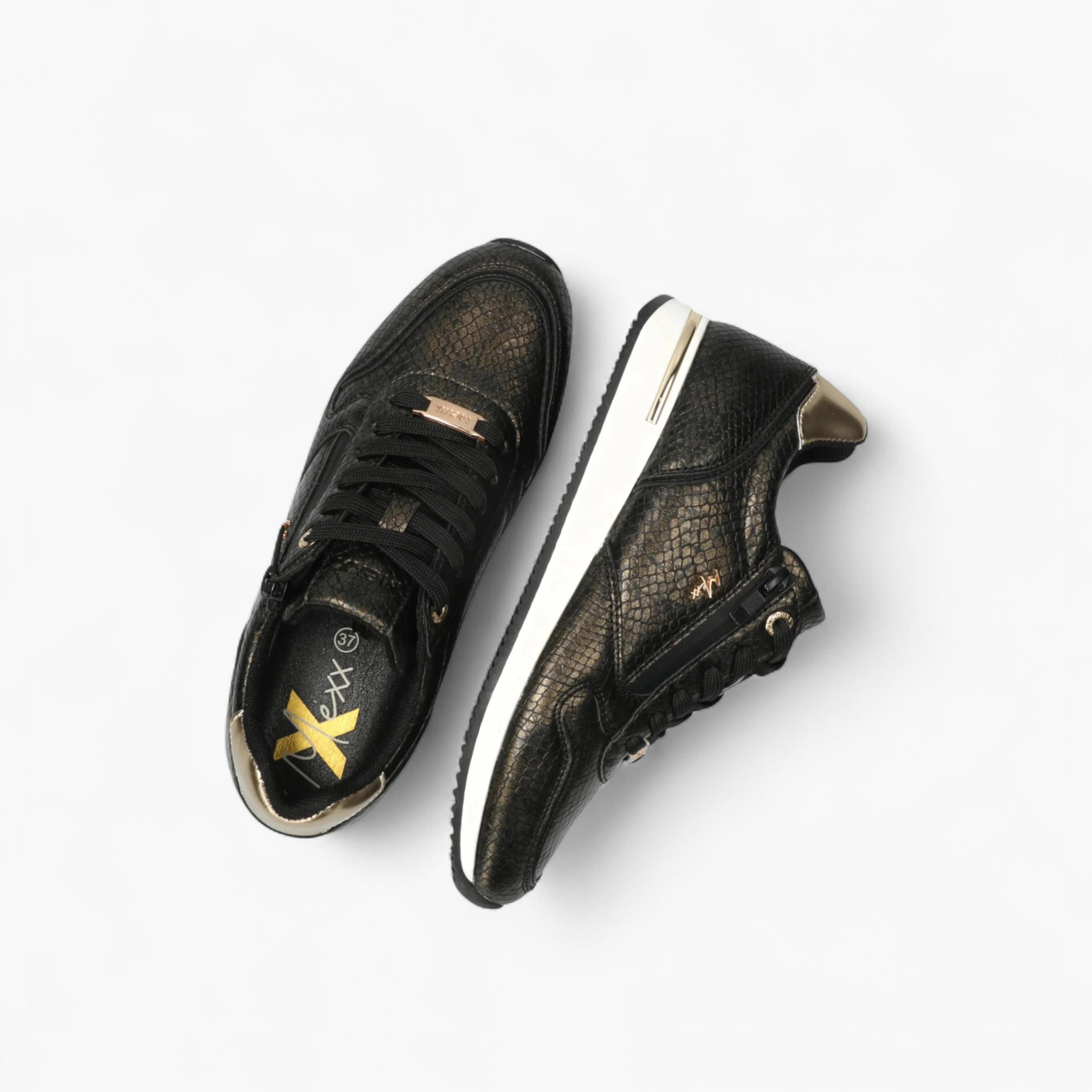 Mexx Textured Lace-Up Sneakers-women-shoes-sneakers-image-5