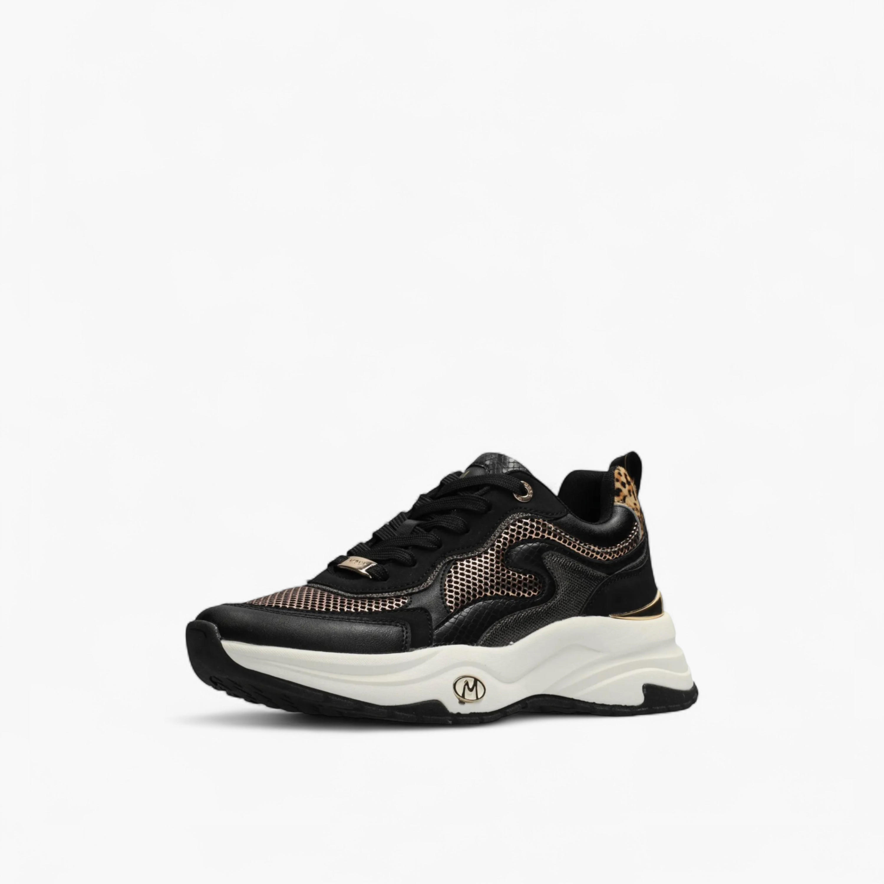 Mexx Panelled Lace-Up Sneakers-women-shoes-sneakers-image-8