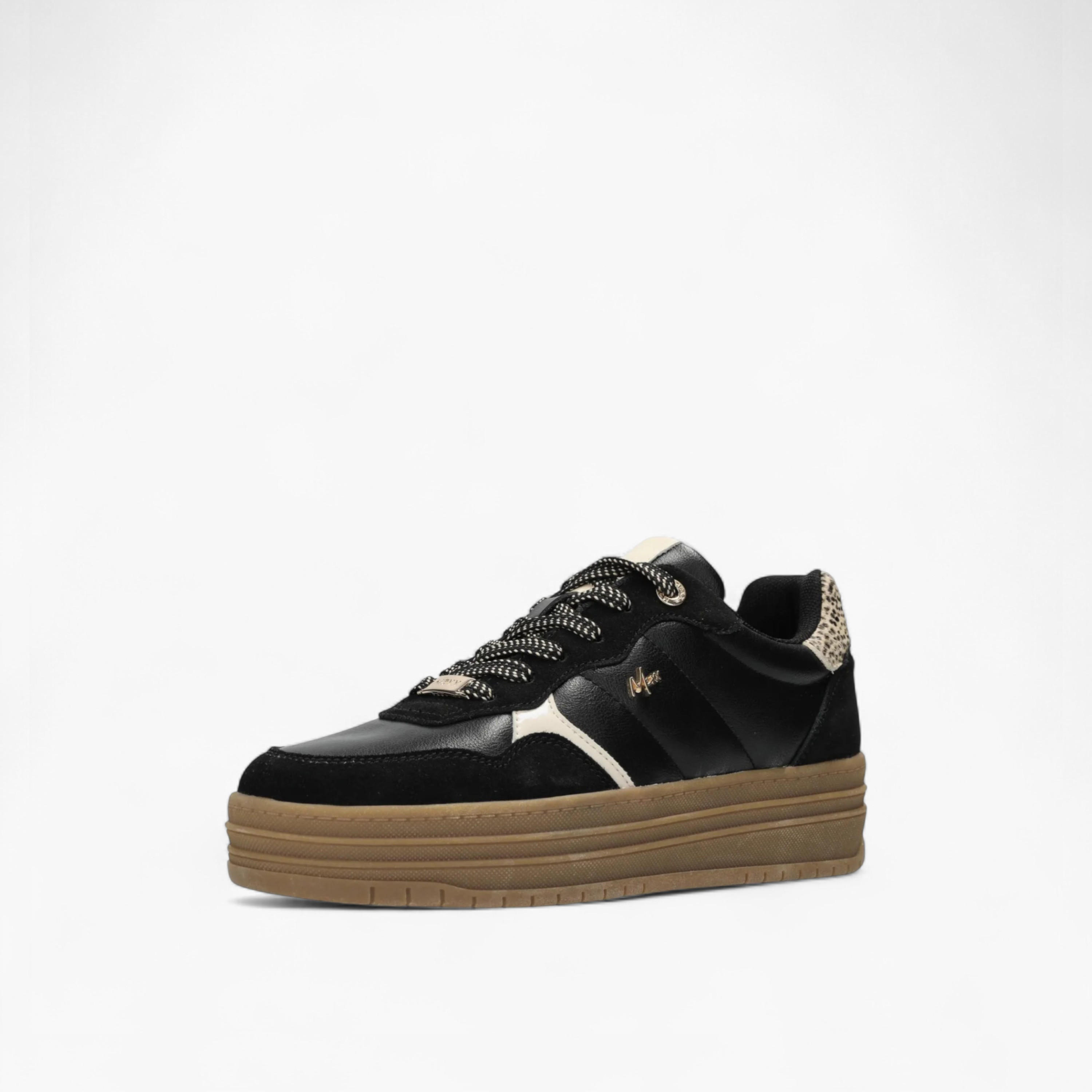 Mexx Panelled Lace-Up Sneakers-women-shoes-sneakers-image-7