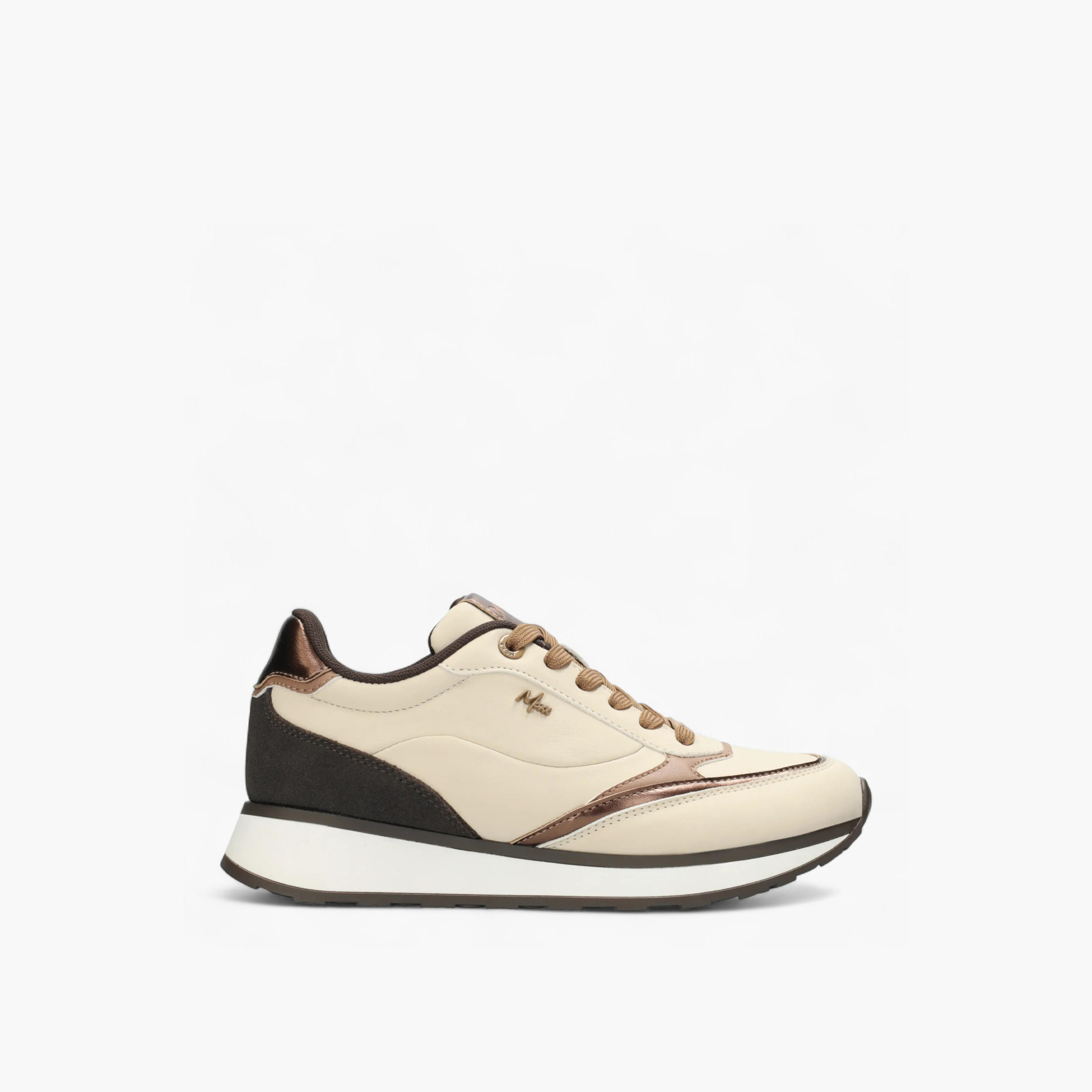 Mexx Panelled Lace-Up Sneakers-women-shoes-sneakers-image-1