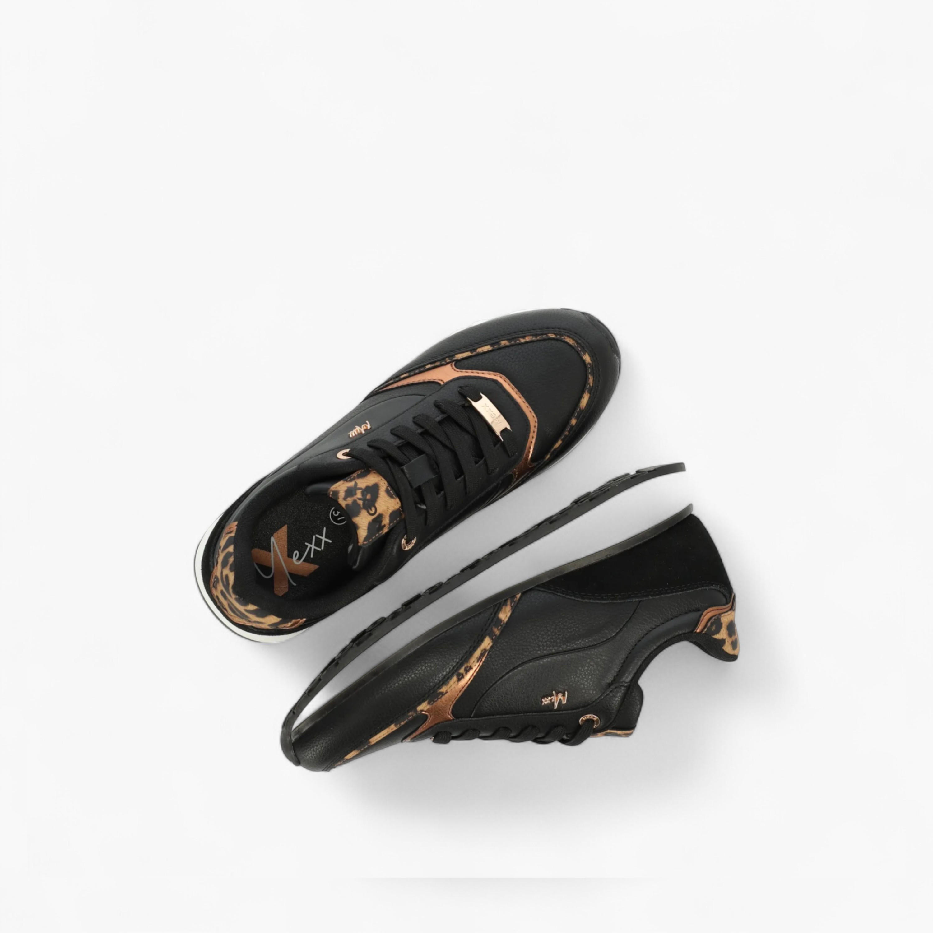 Mexx Panelled Lace-Up Sneakers-women-shoes-sneakers-image-5