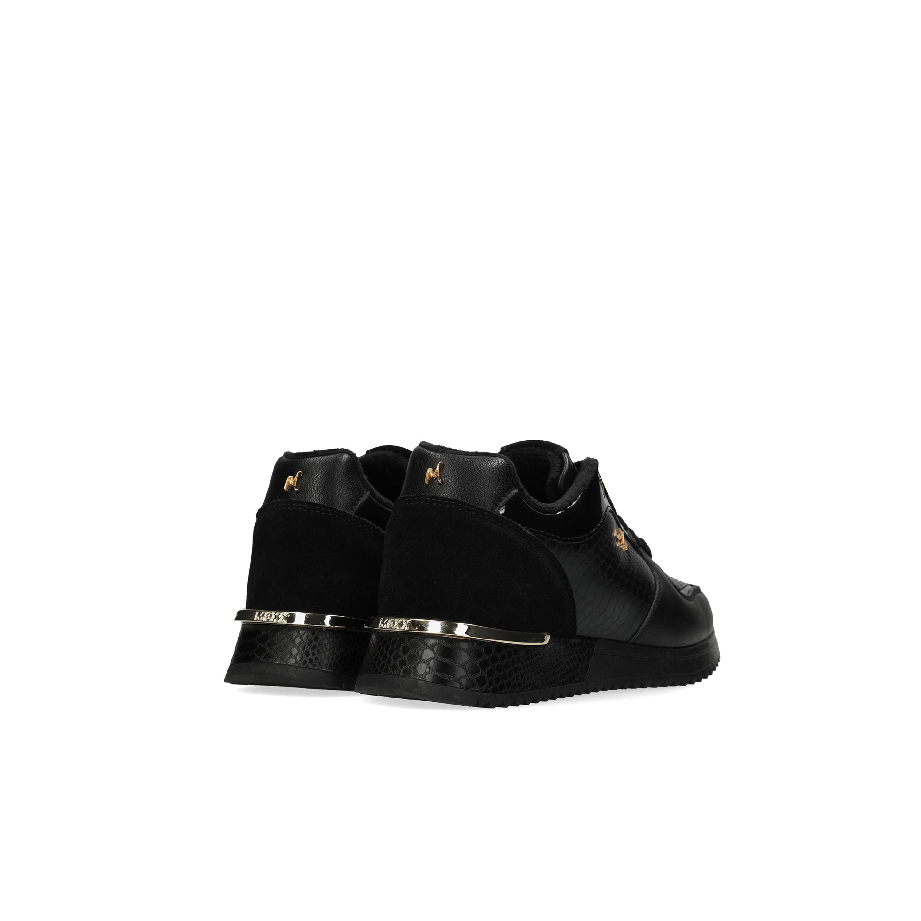 Mexx Textured Sneakers with Lace-Up Closure and Metal Accent-women-shoes-sneakers-image-3