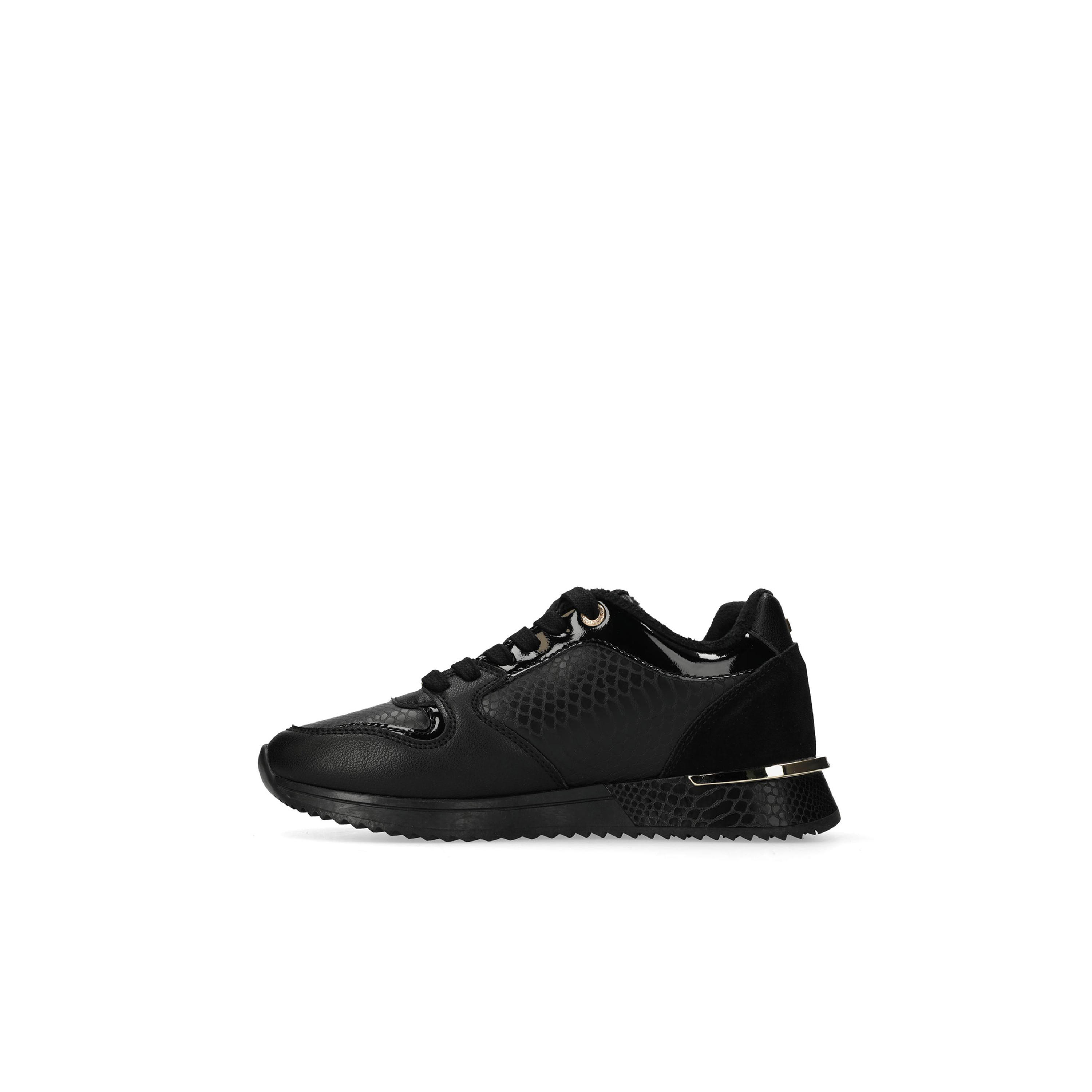 Mexx Textured Sneakers with Lace-Up Closure and Metal Accent-women-shoes-sneakers-image-4