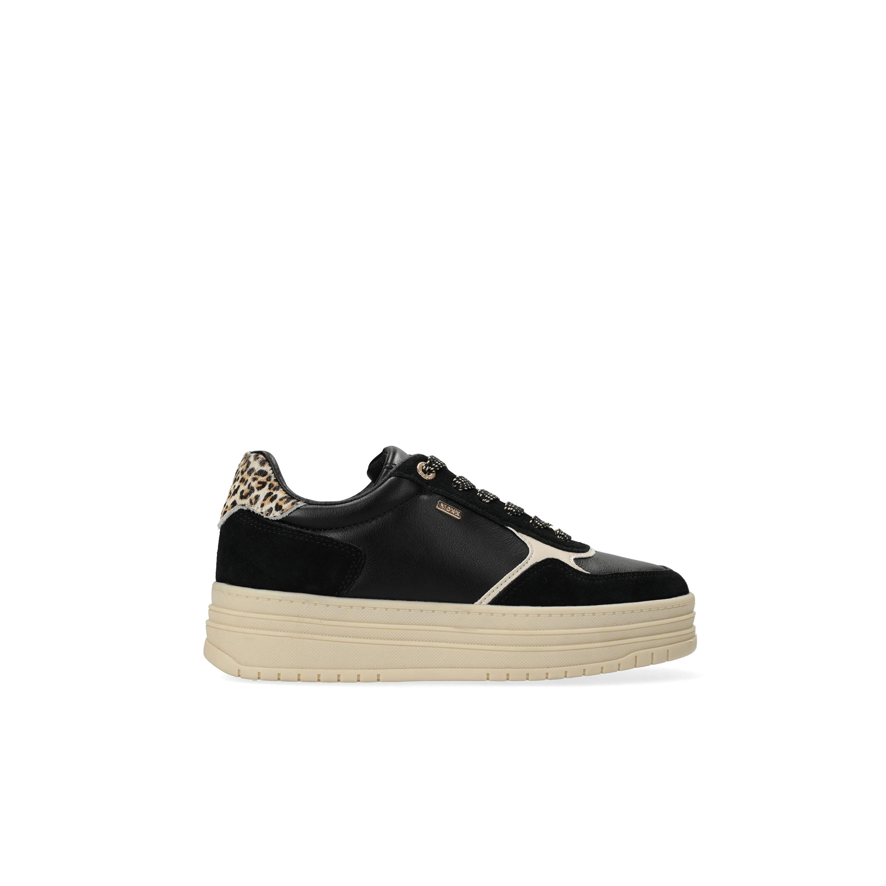 Mexx Animal Print Sneakers with Lace-Up Closure-women-shoes-sneakers-image-2
