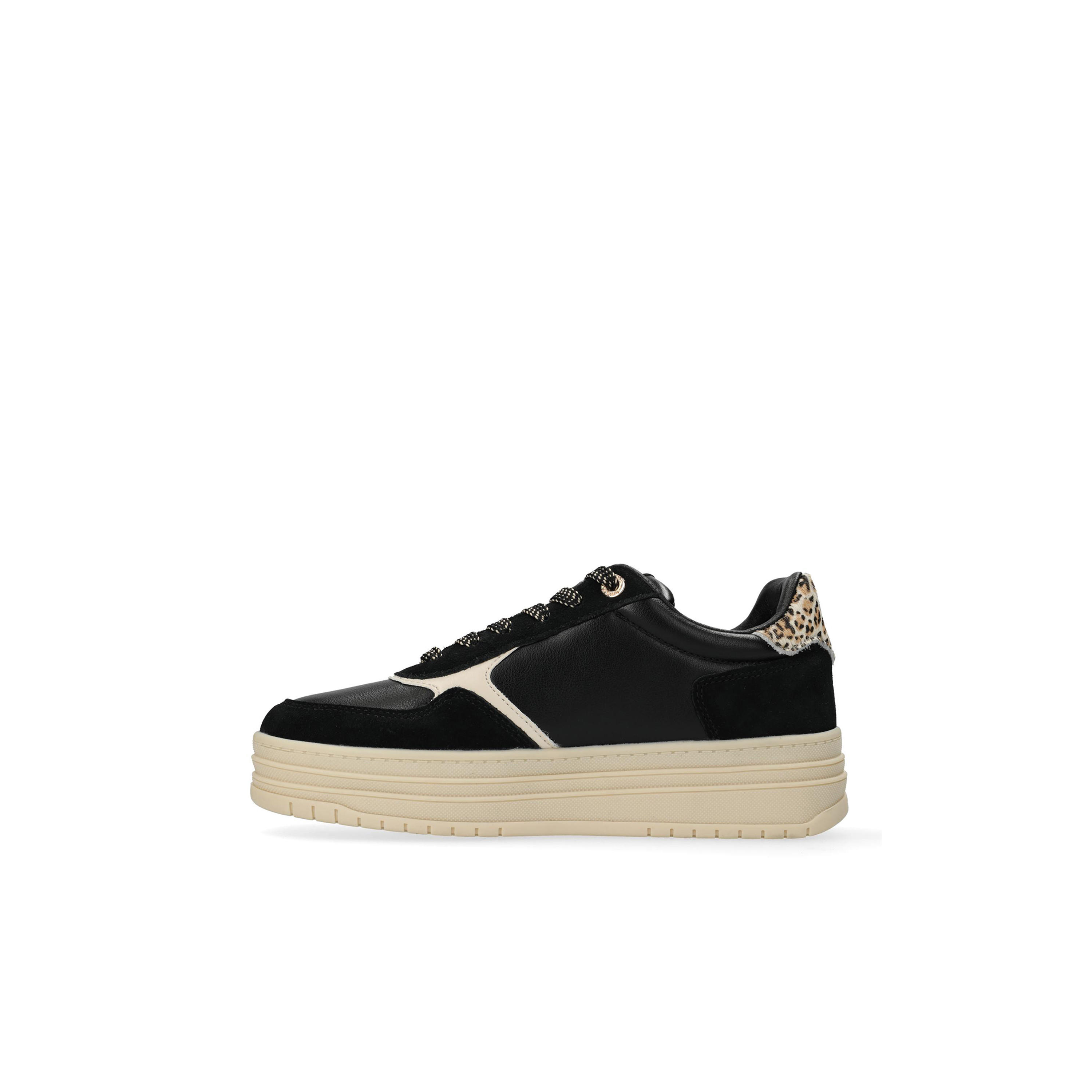 Mexx Animal Print Sneakers with Lace-Up Closure-women-shoes-sneakers-image-4