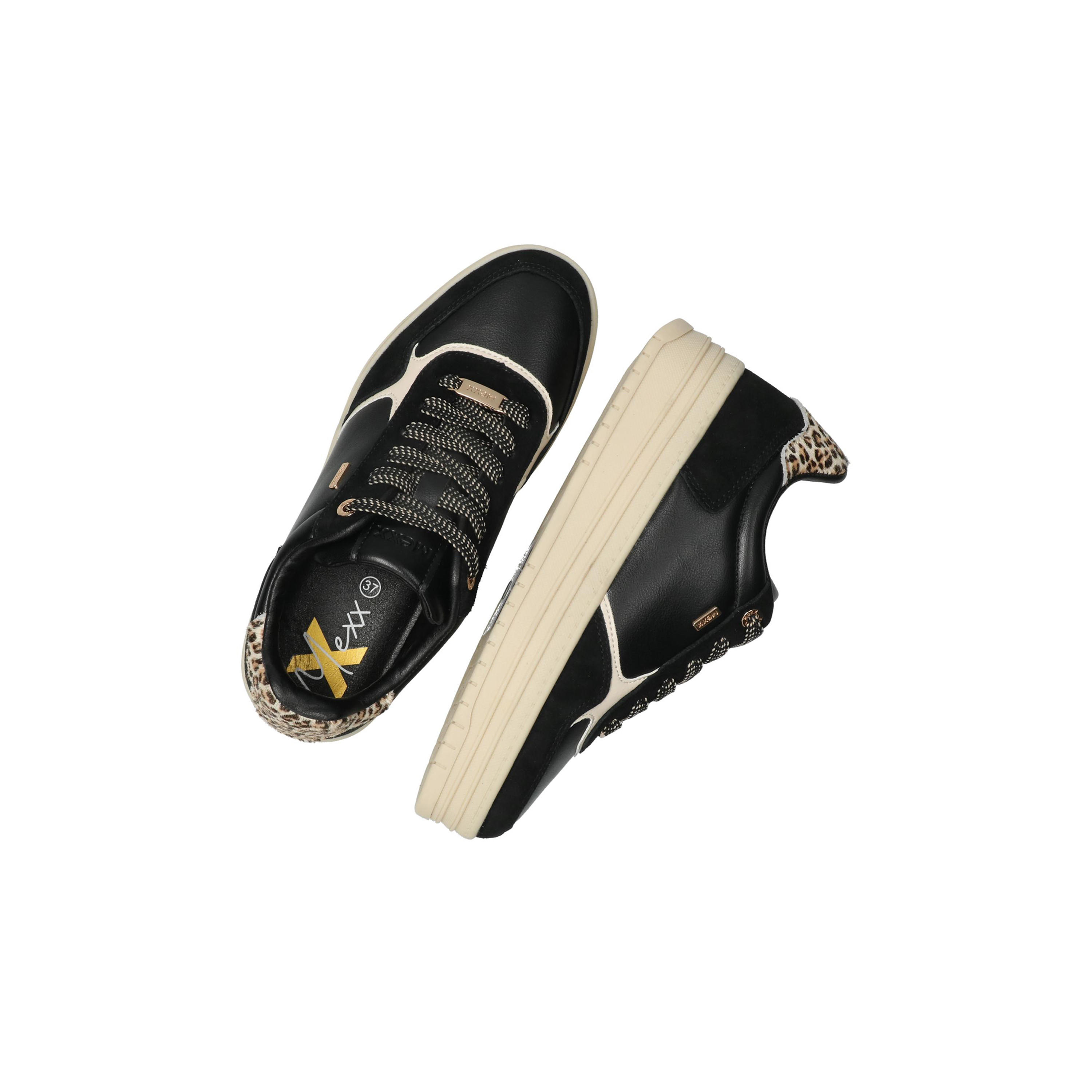 Mexx Animal Print Sneakers with Lace-Up Closure-women-shoes-sneakers-image-5