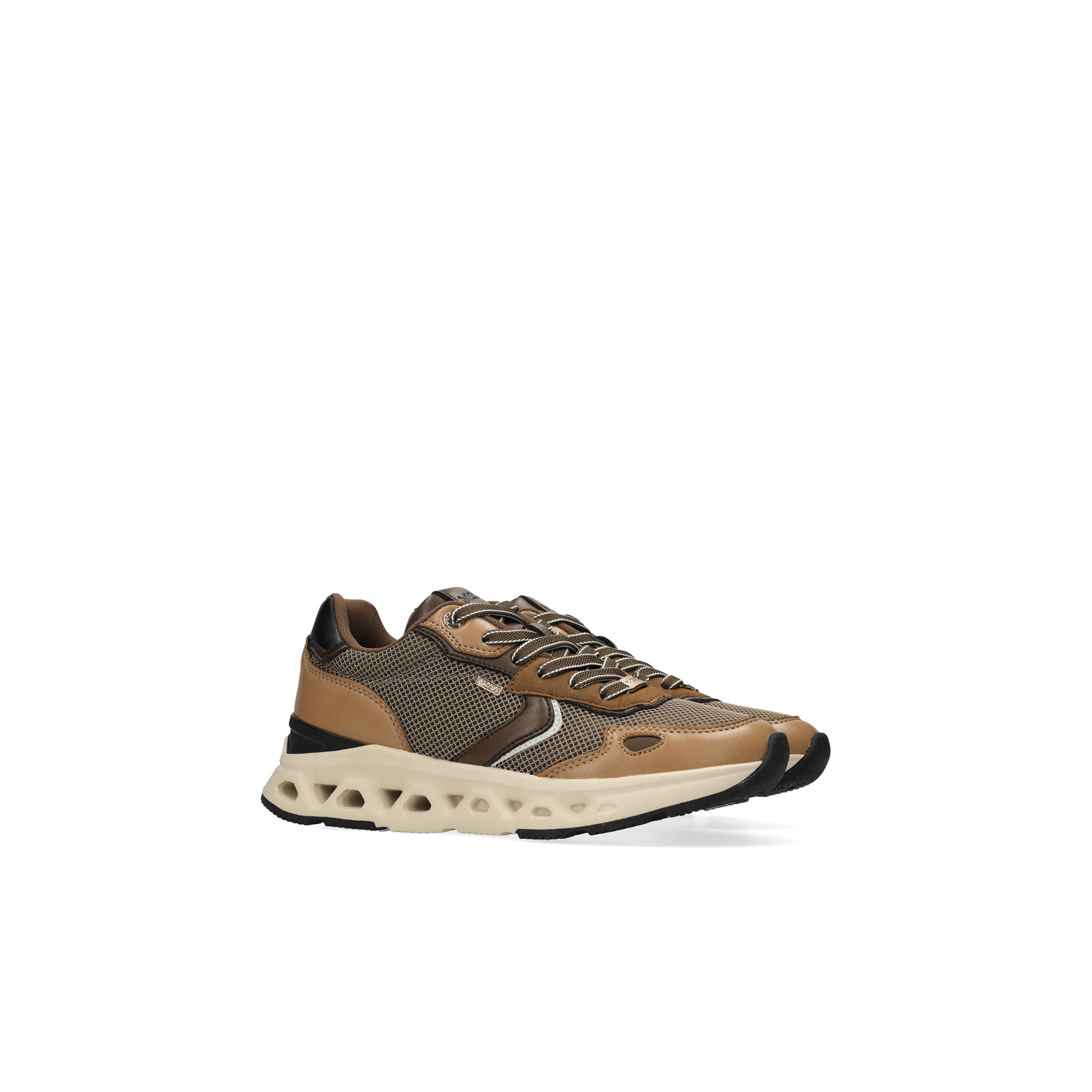 Mexx Paneled Sneakers with Lace-Up Closure-women-shoes-sneakers-image-1