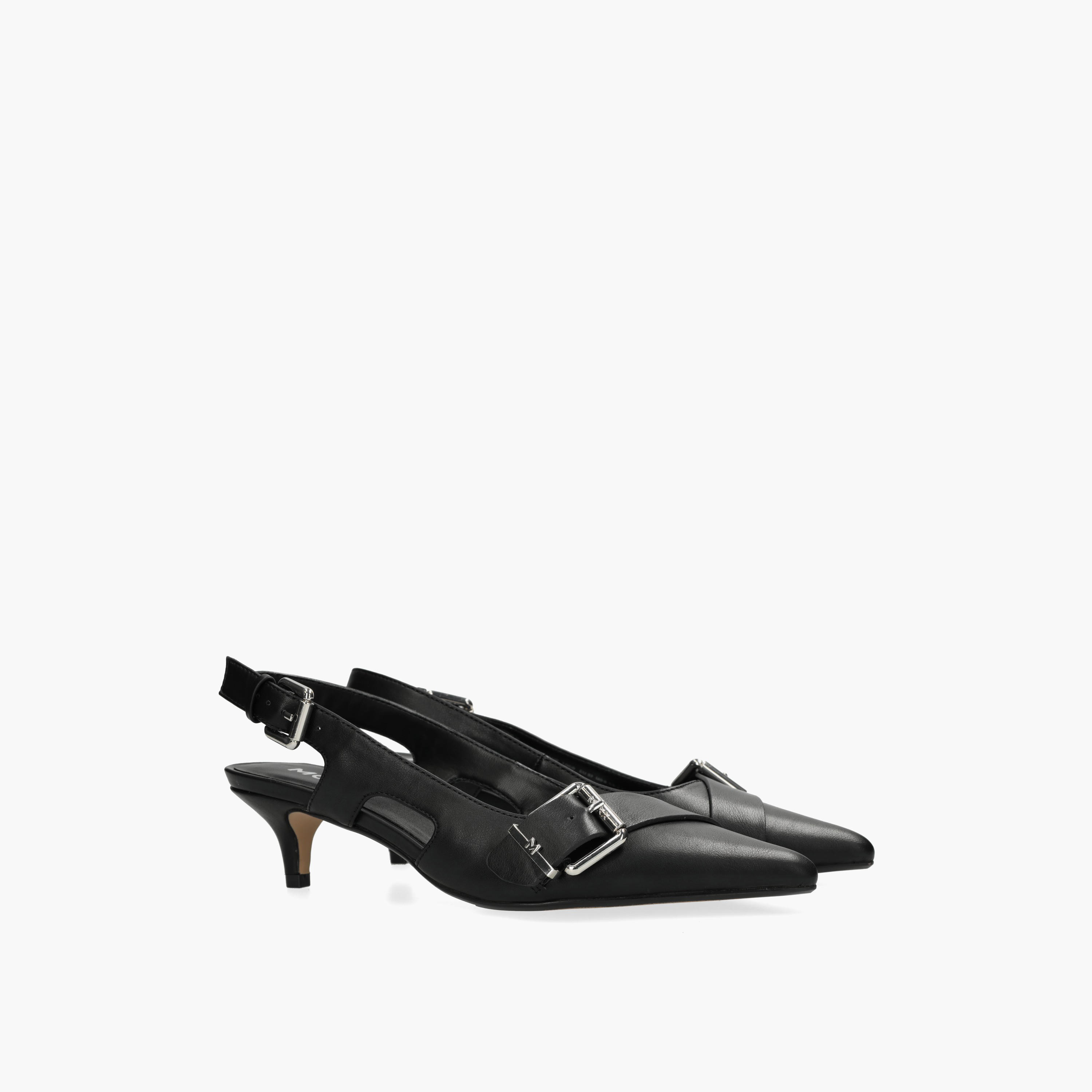Mexx Women Tyra Suki Buckle Accent Kitten Heel Shoes-women-shoes-sandals-heeled-image-1