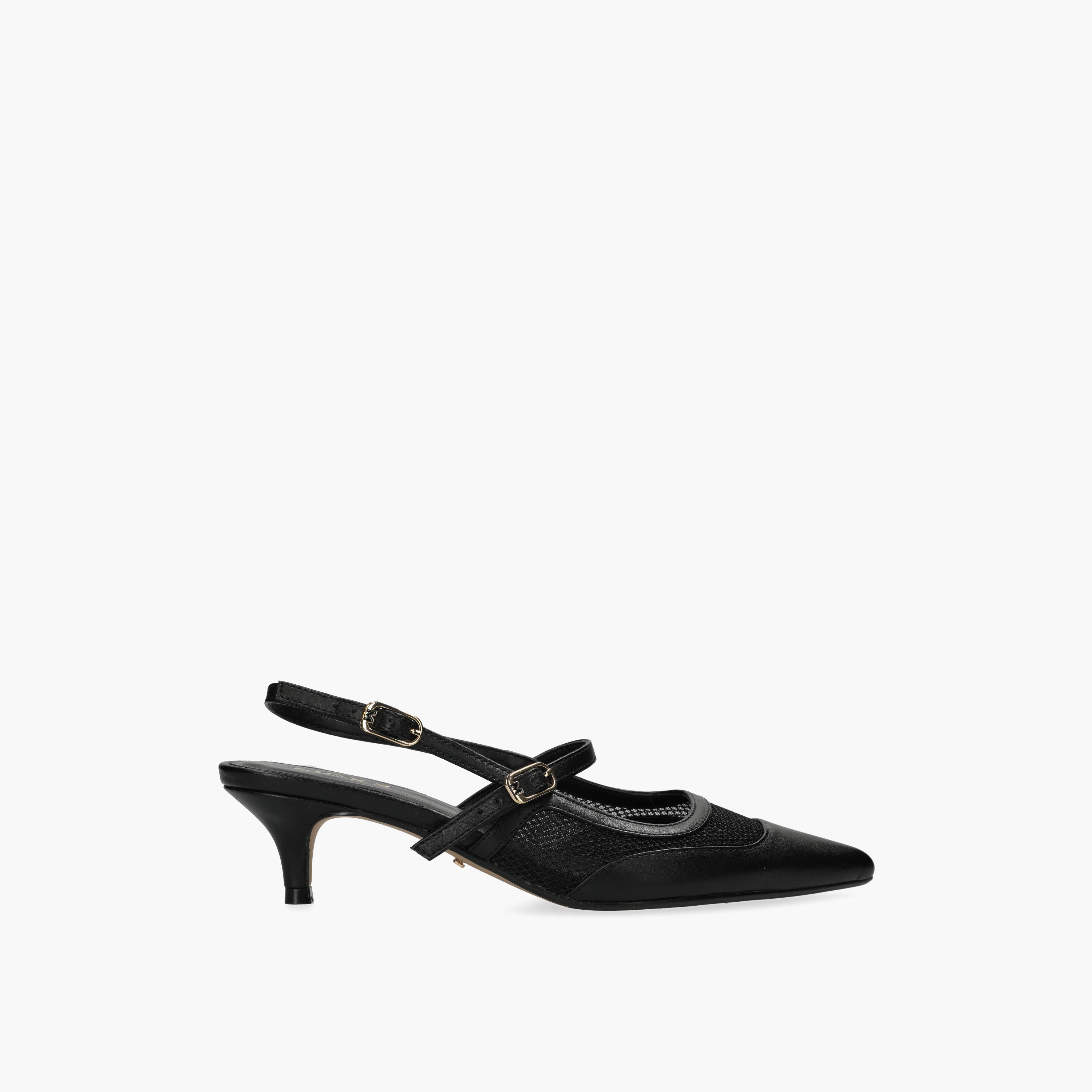 Mexx Women Tory Suki Mesh Panel Kitten Heel Shoes-women-shoes-sandals-heeled-image-2