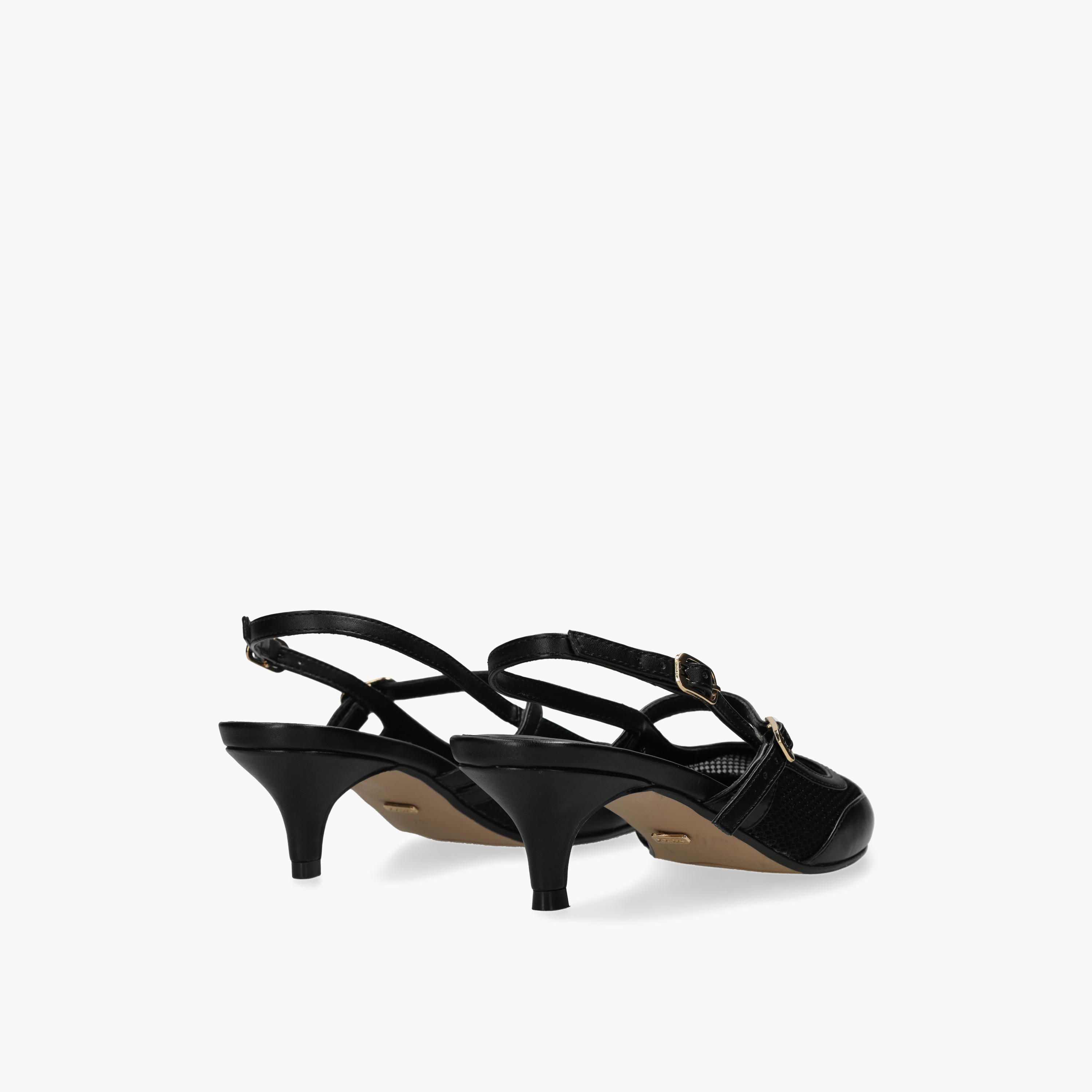 Mexx Women Tory Suki Mesh Panel Kitten Heel Shoes-women-shoes-sandals-heeled-image-3