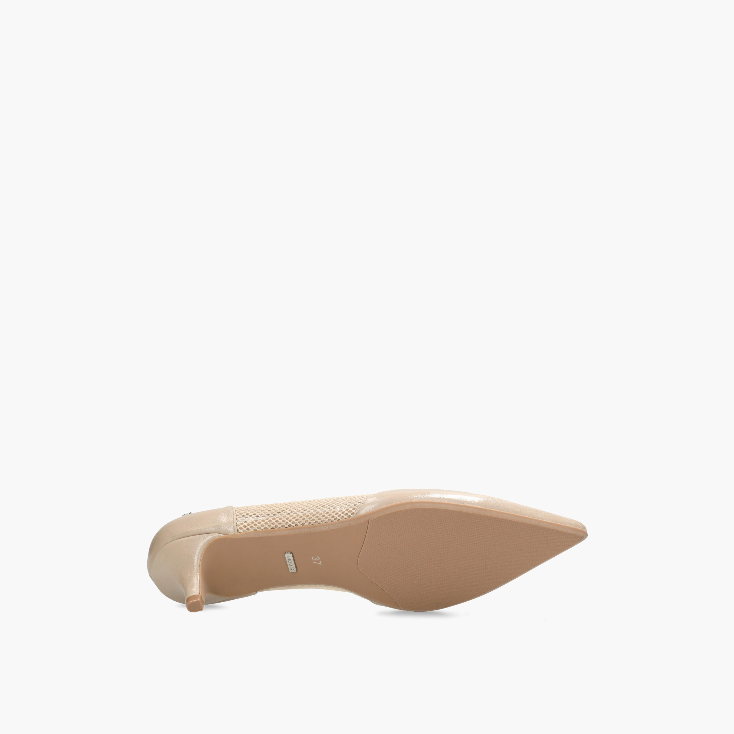 Mexx Women Ticha Suki Mesh Panel Kitten Heel Pumps-women-shoes-heels-image-6