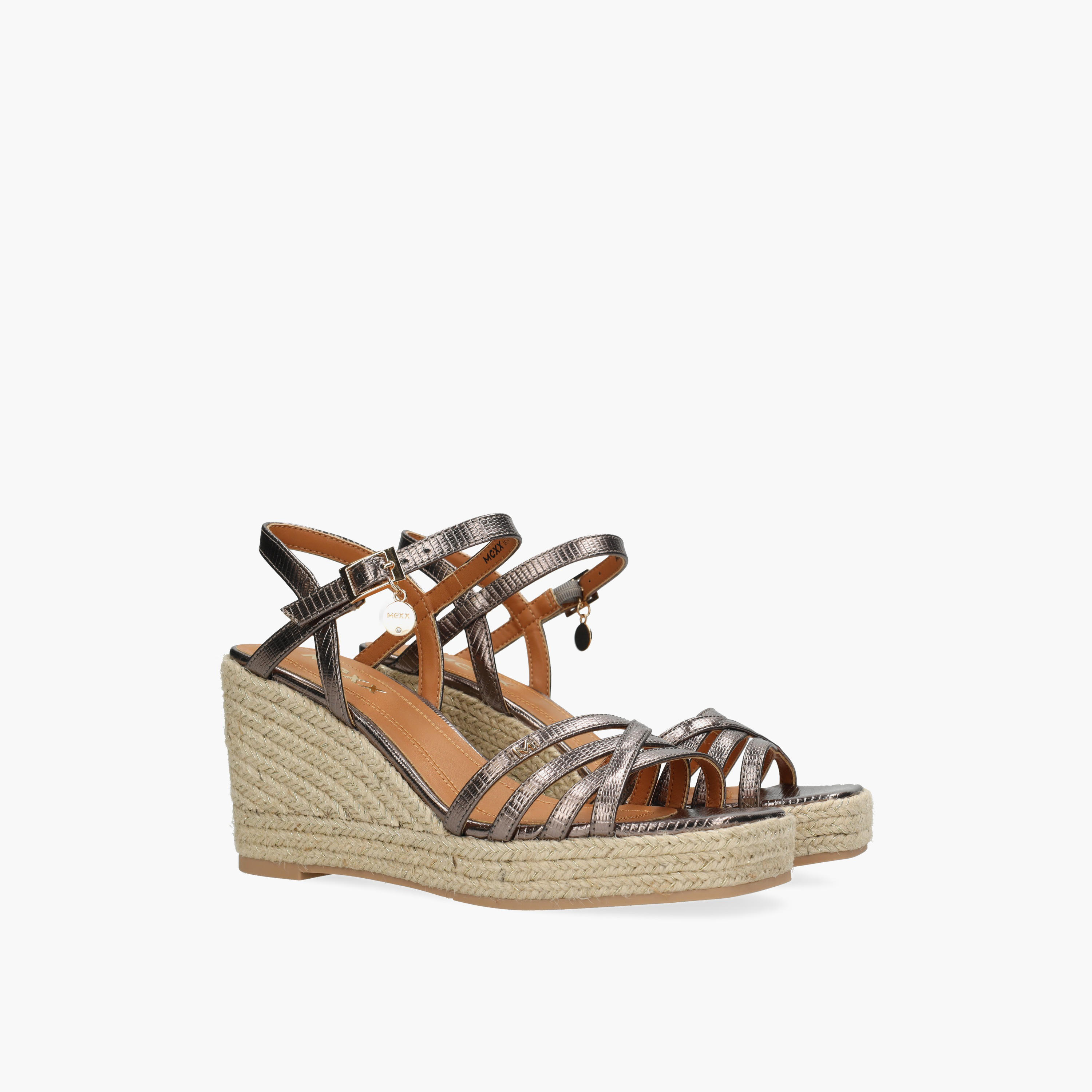 Mexx Women Noemi Pakina Wedge Heel Espadrille Sandals-women-shoes-sandals-heeled-image-1