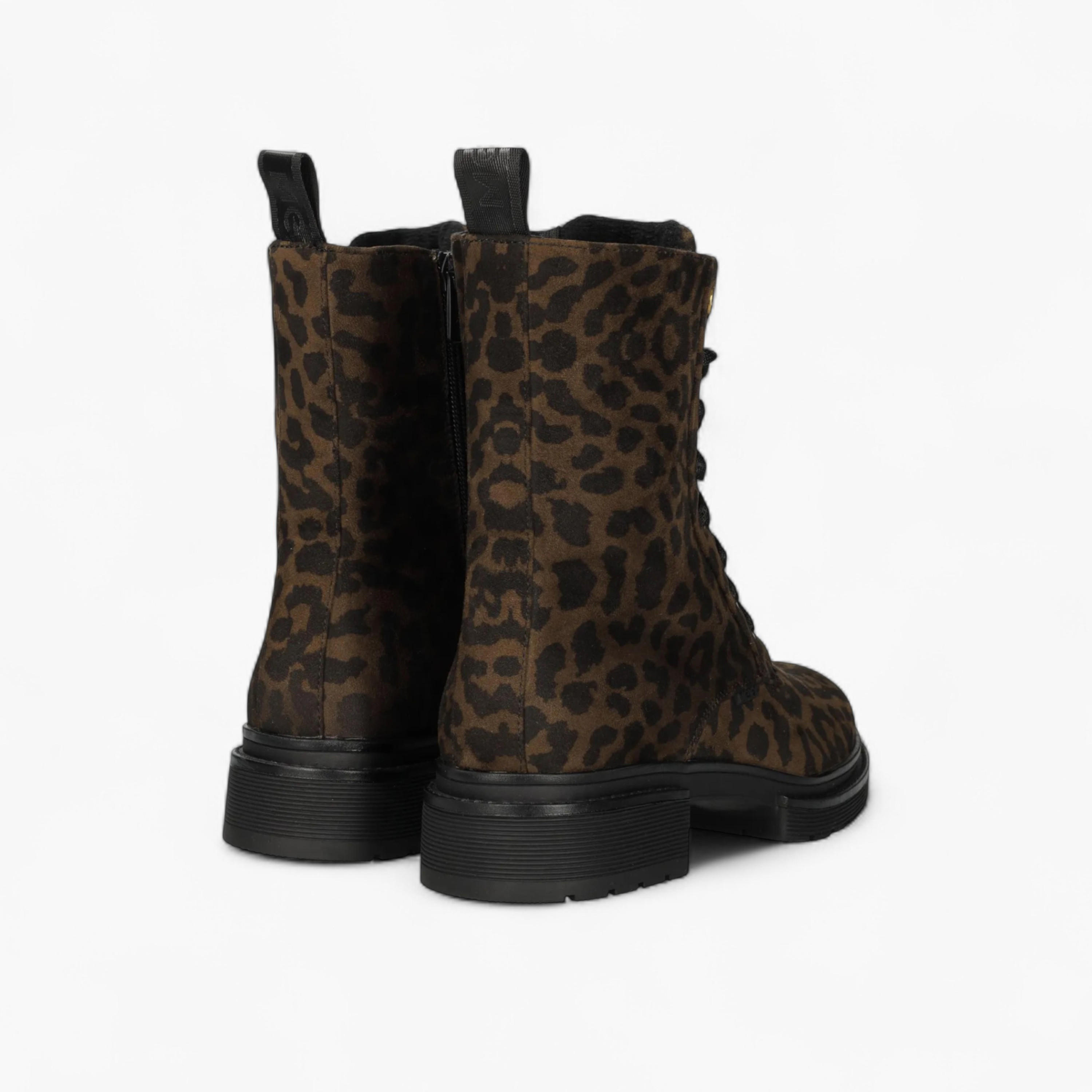 Mexx Animal Print Lace-Up Ankle Boots-women-shoes-boots-image-3