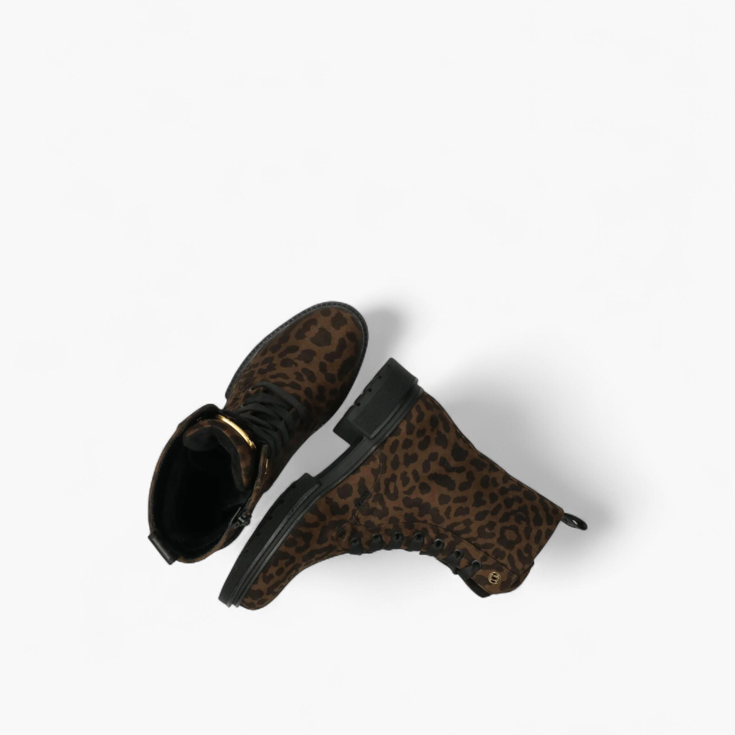 Mexx Animal Print Lace-Up Ankle Boots-women-shoes-boots-image-5