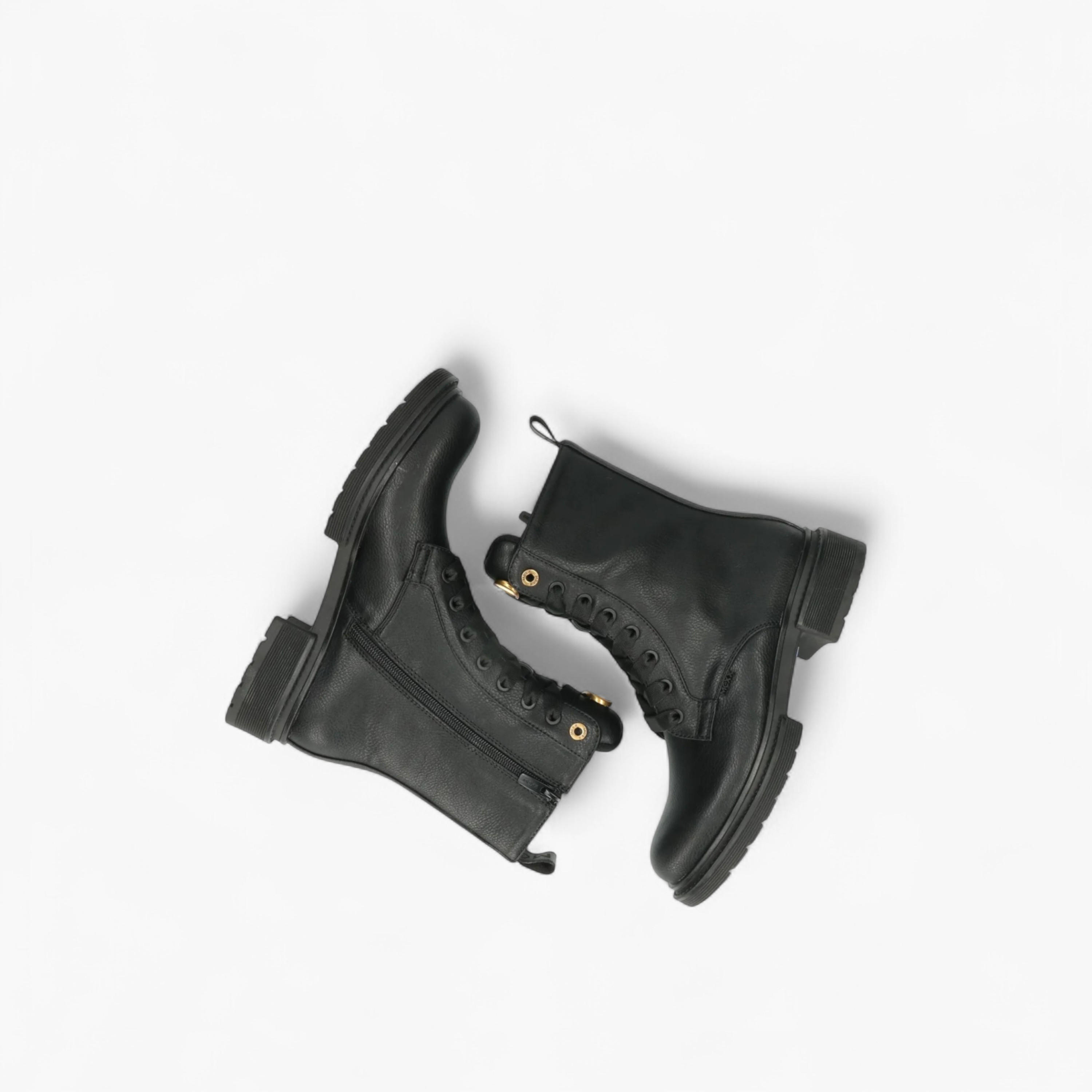 Mexx Solid Lace-Up Ankle Boots-women-shoes-boots-image-5