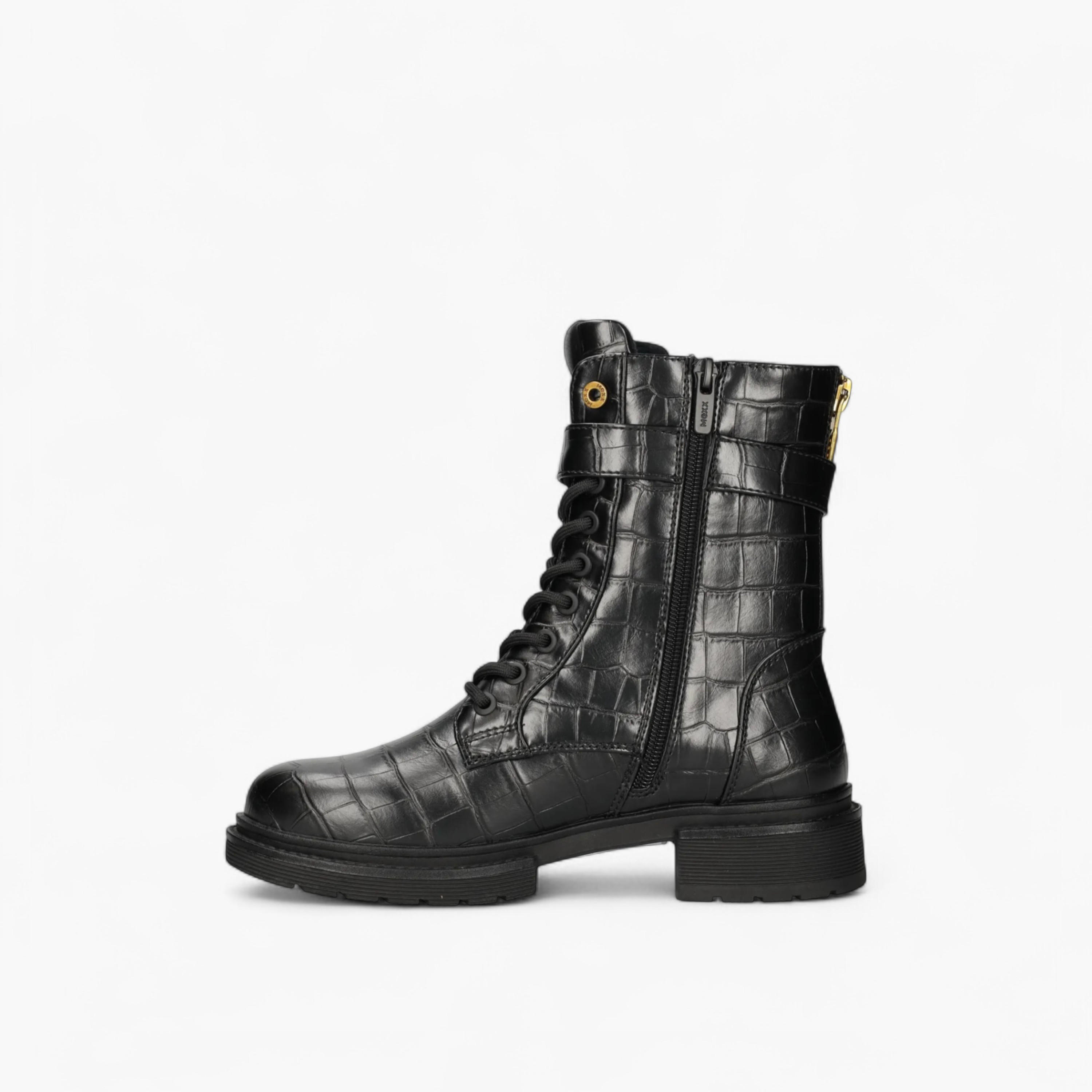 Mexx Textured Lace-Up Ankle Boots-women-shoes-boots-image-4