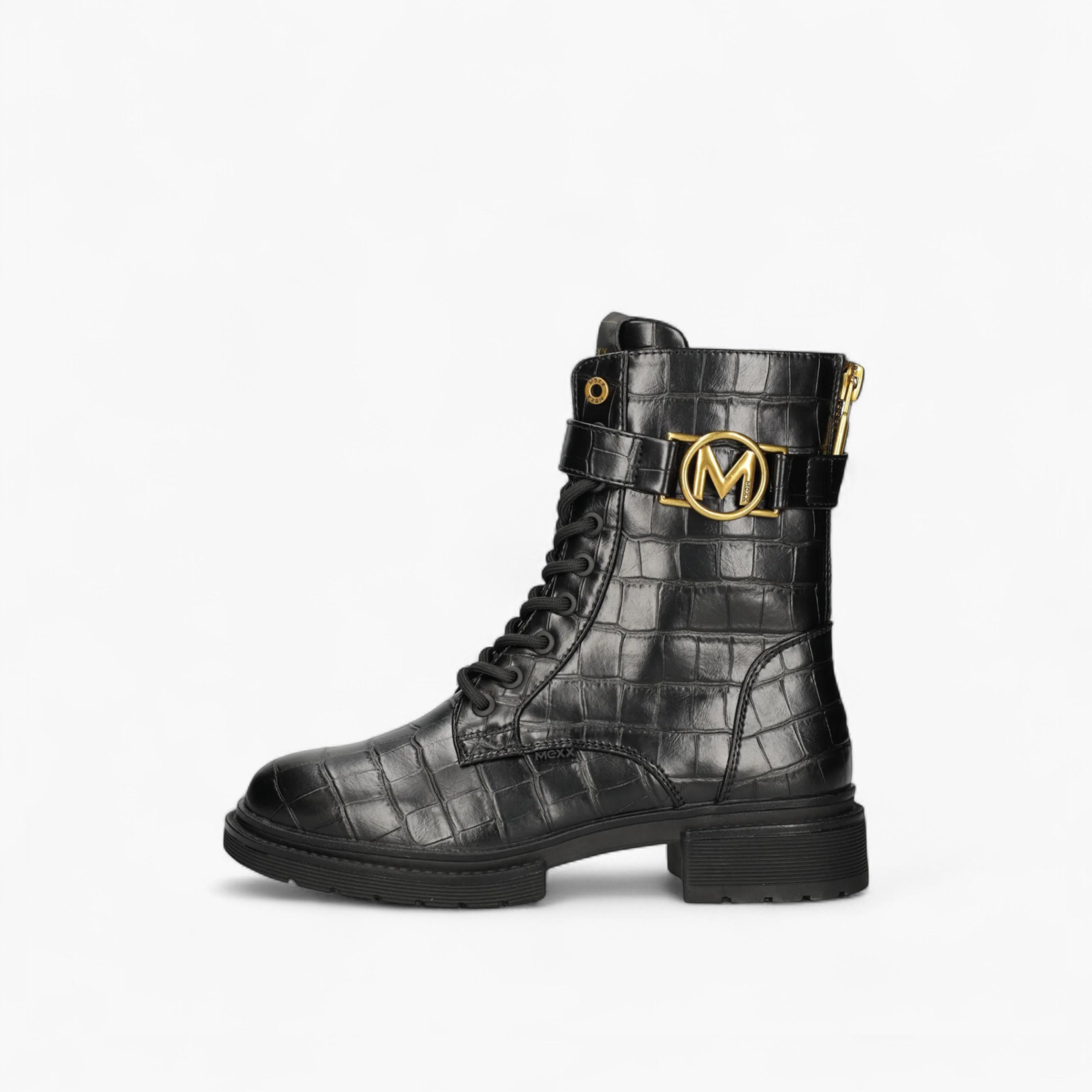 Mexx Textured Lace-Up Ankle Boots-women-shoes-boots-image-6