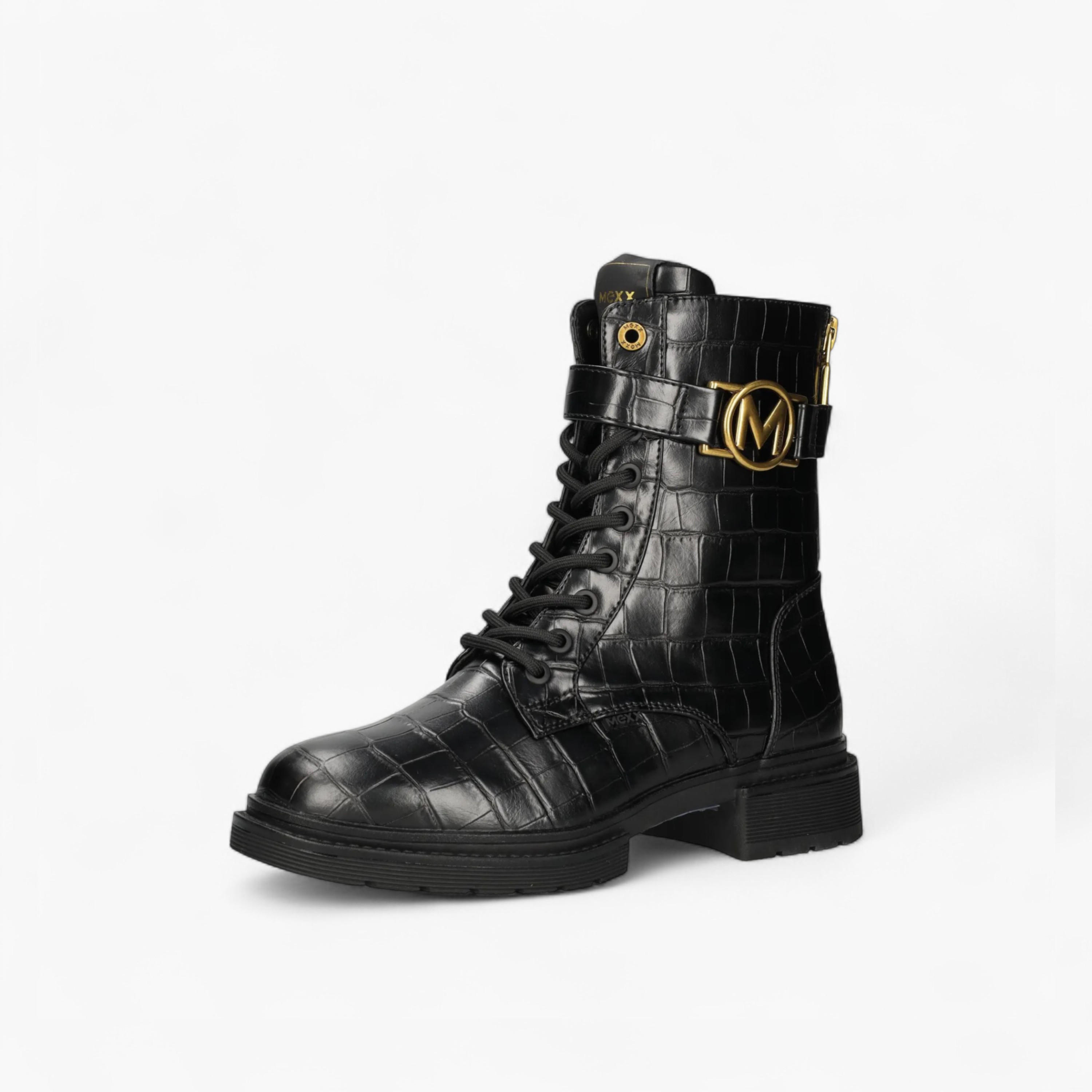 Mexx Textured Lace-Up Ankle Boots-women-shoes-boots-image-7