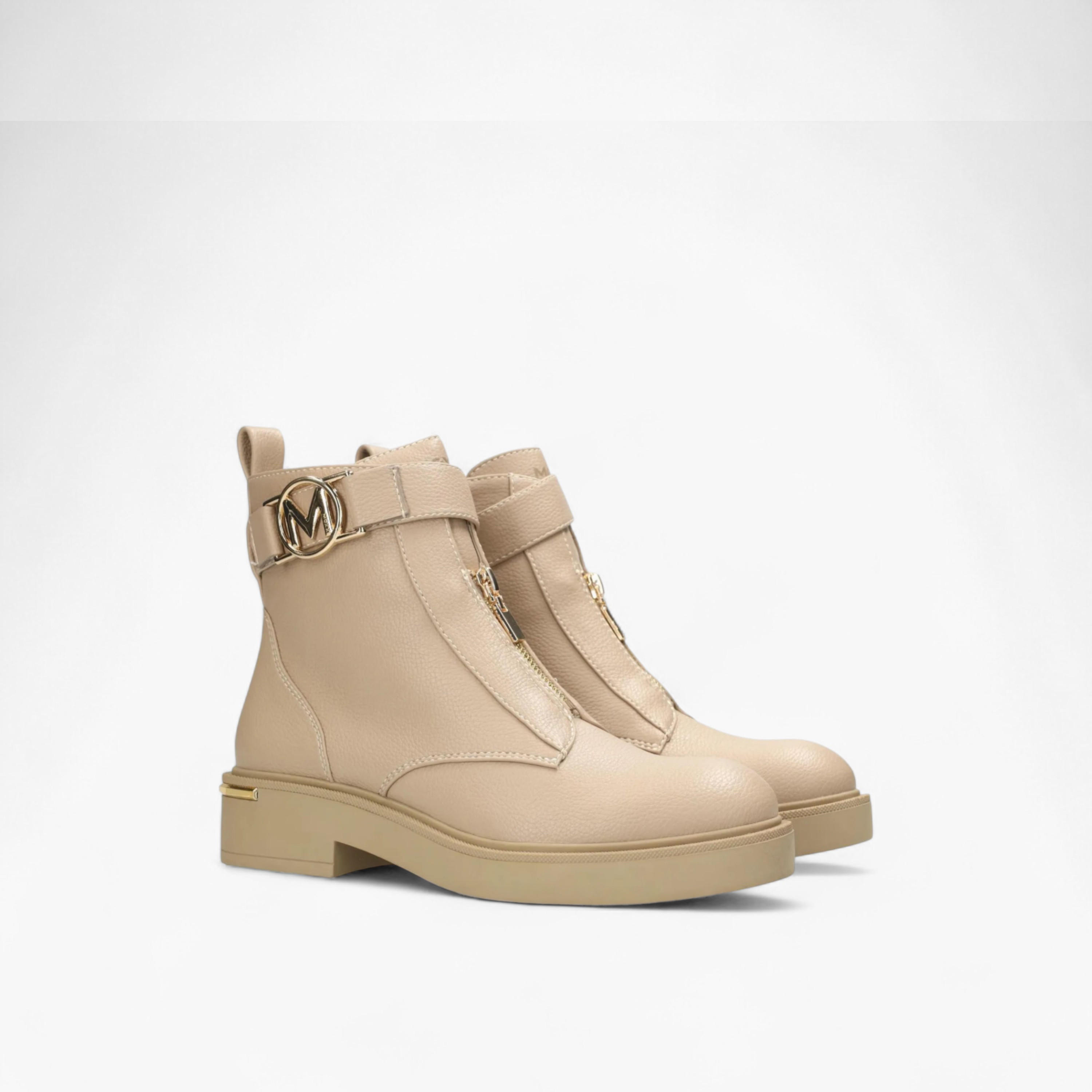 Mexx Solid Ankle Boots with Zip Closure-women-shoes-boots-image-1
