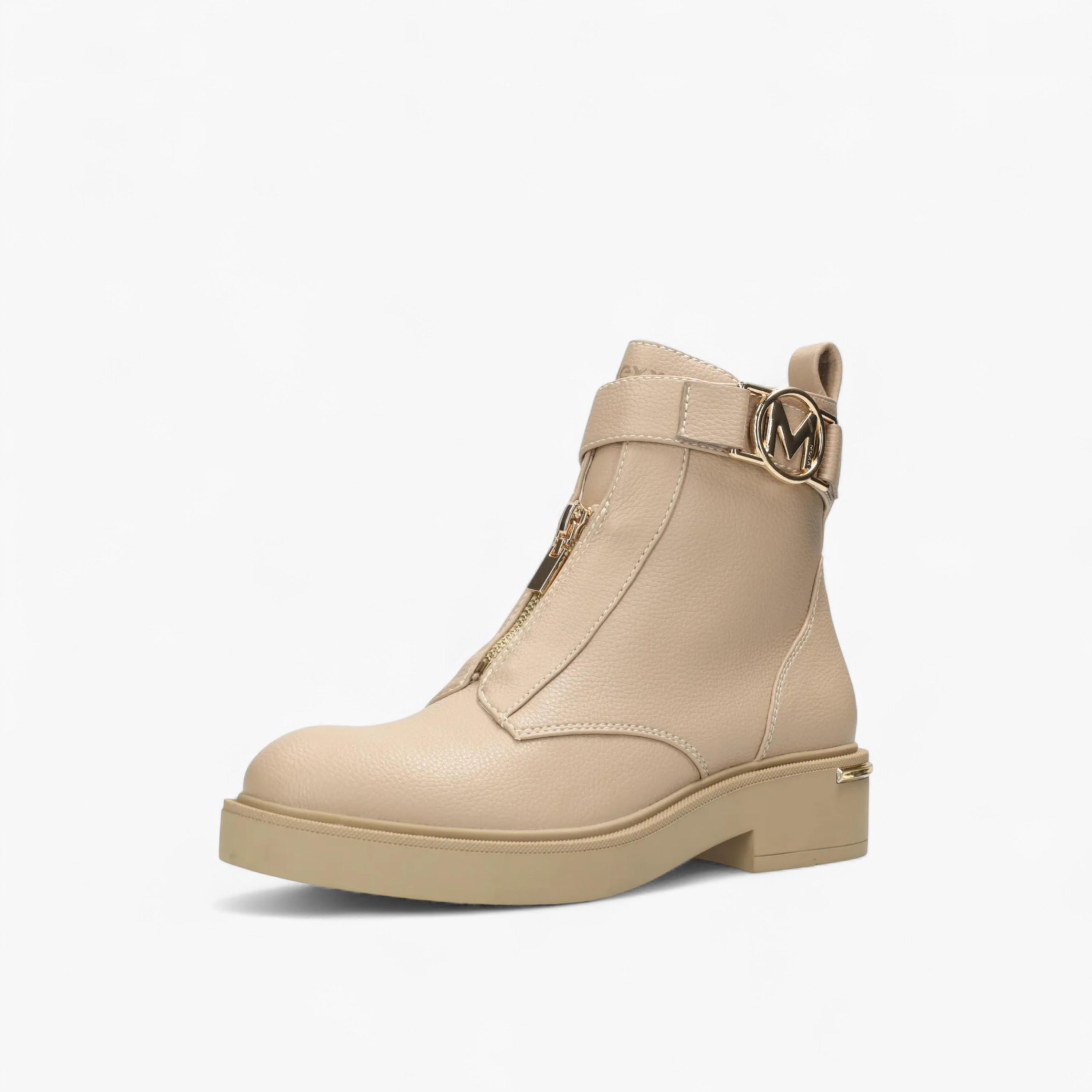 Mexx Solid Ankle Boots with Zip Closure-women-shoes-boots-image-8