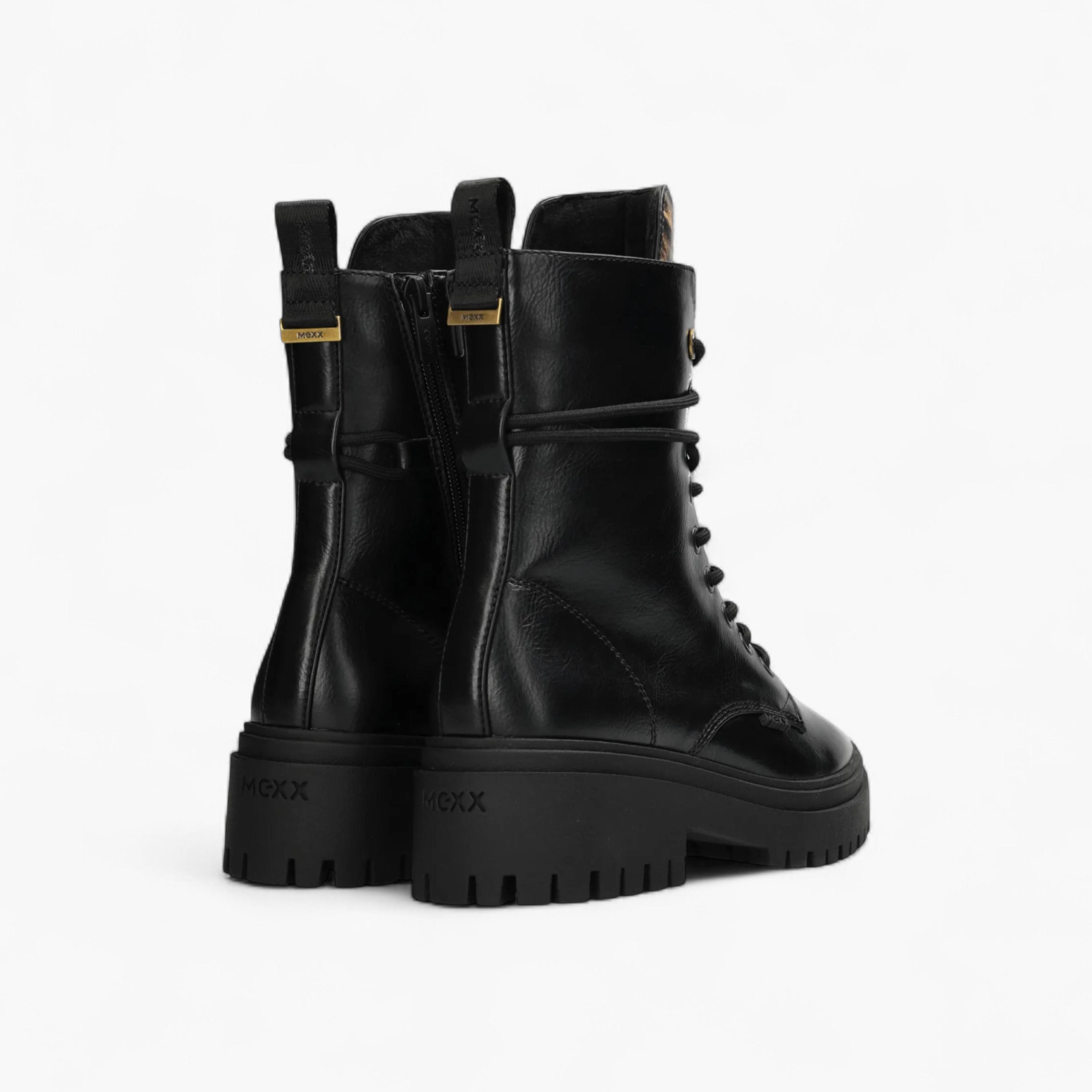 Mexx Animal Print Lace-Up Ankle Boots-women-shoes-boots-image-3