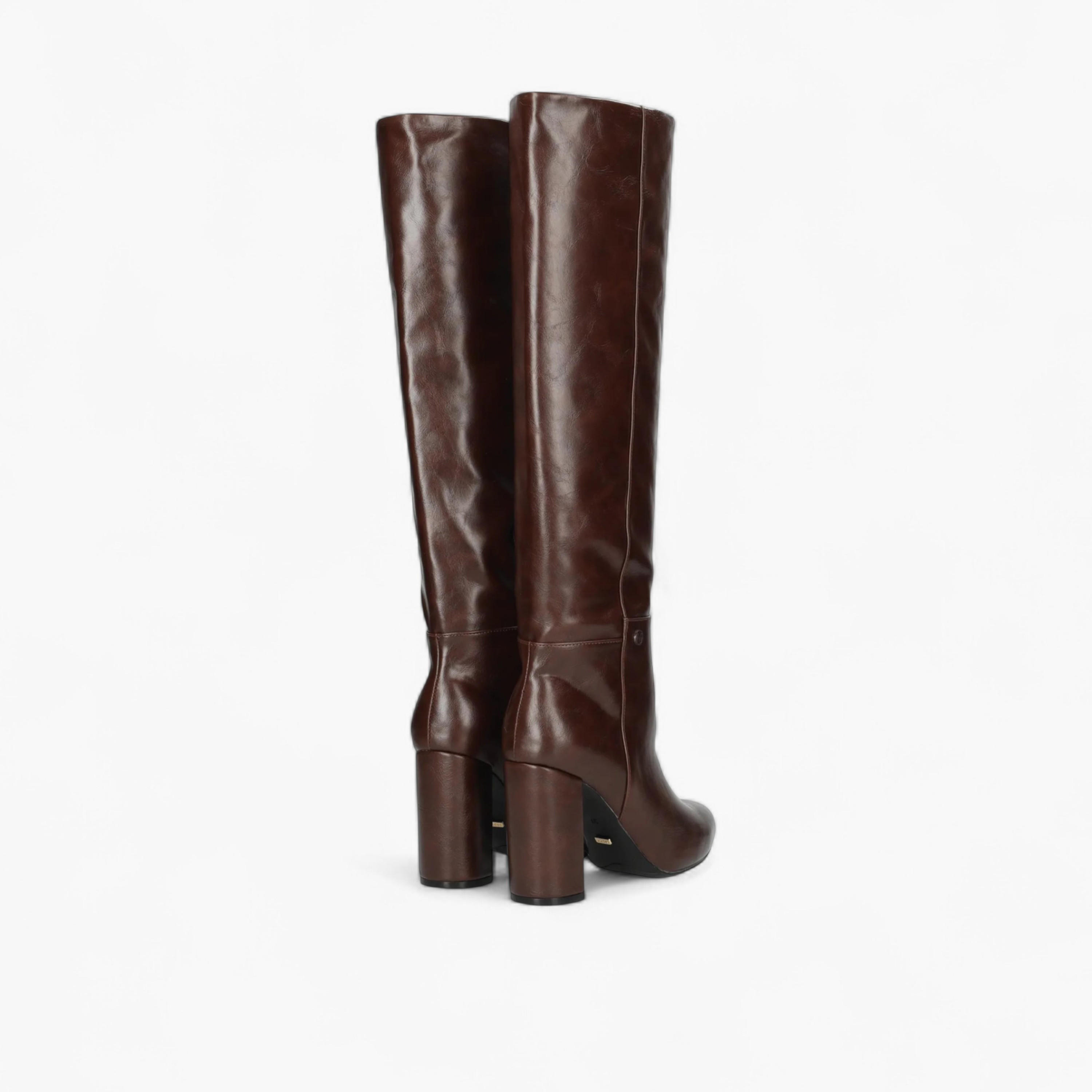 Mexx Solid High Shaft Boots with Block Heel-women-shoes-boots-image-3