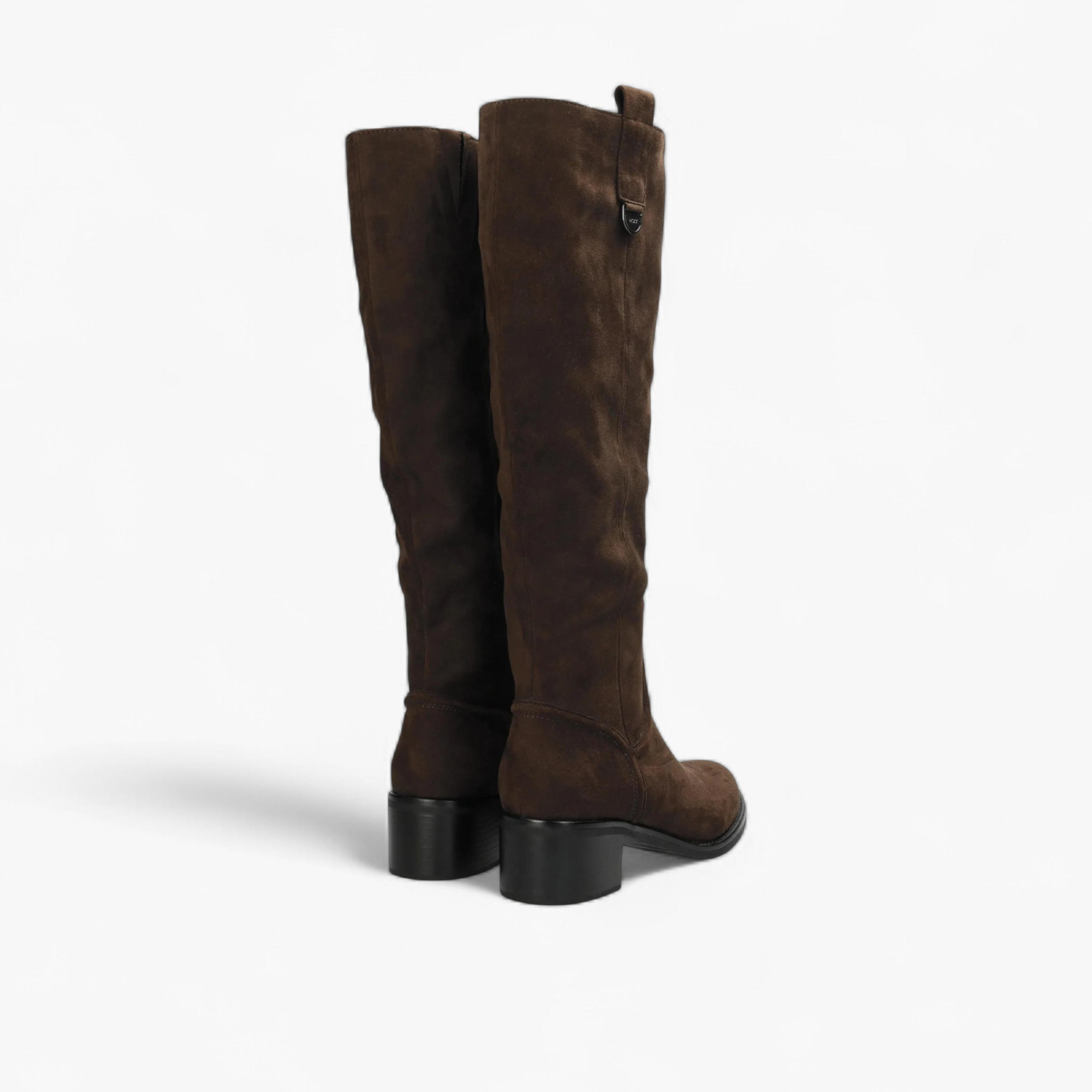 Mexx Solid High Shaft Boots with Block Heel-women-shoes-boots-image-3