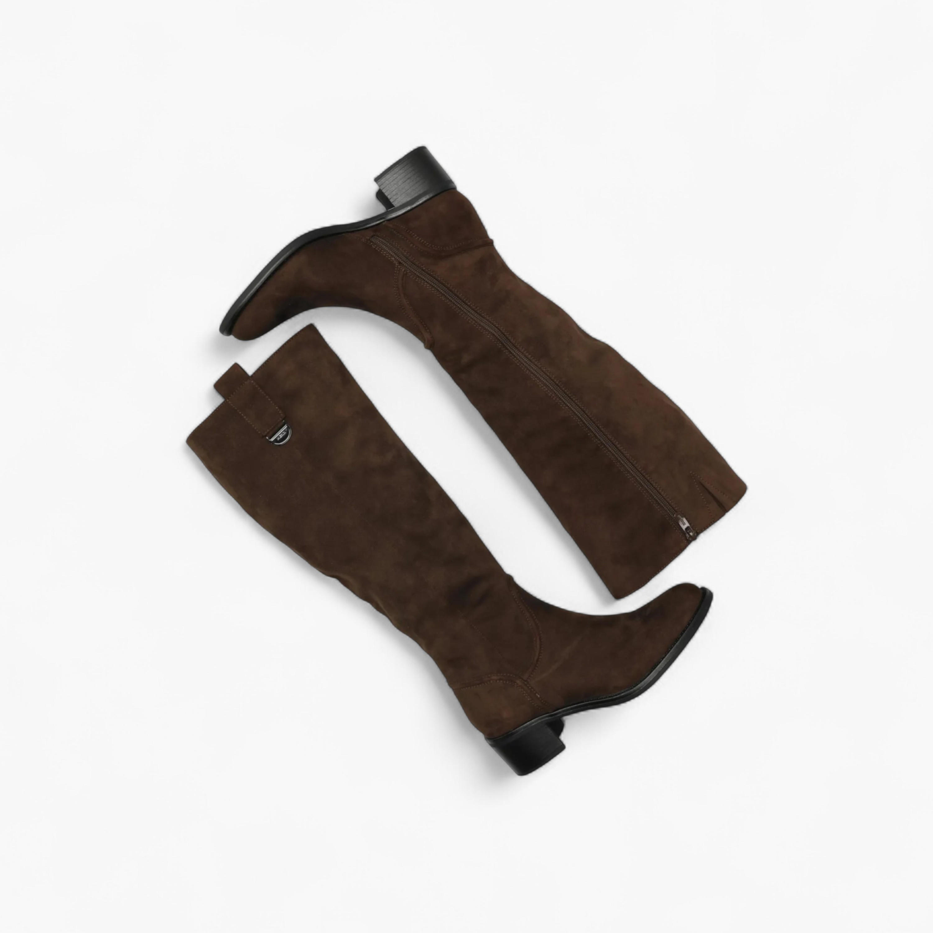 Mexx Solid High Shaft Boots with Block Heel-women-shoes-boots-image-5