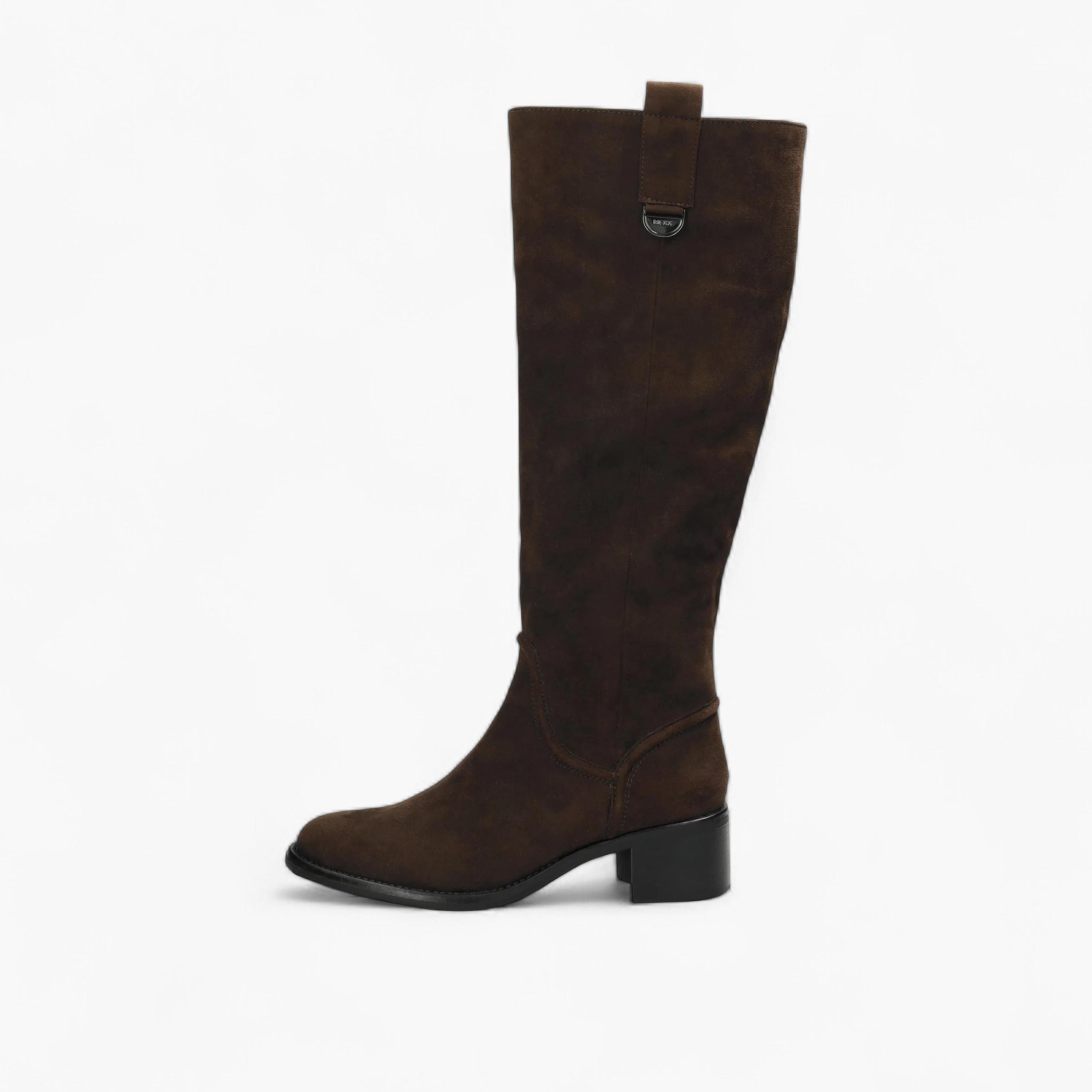 بوت سادة طويل بكعب عريض من ميكس-women-shoes-boots-image-7