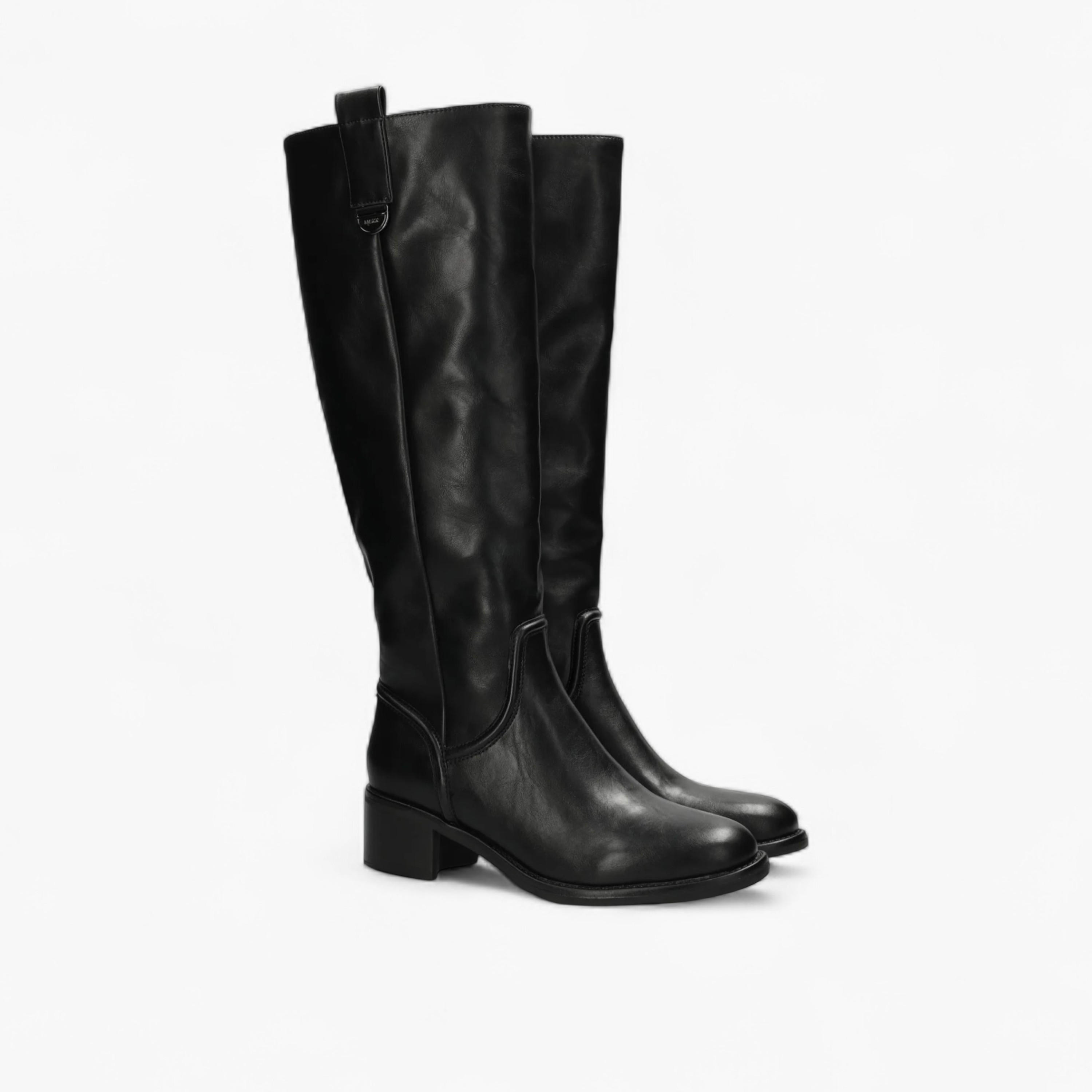 بوت سادة طويل بسحّاب إغلاق من ميكس-women-shoes-boots-image-1