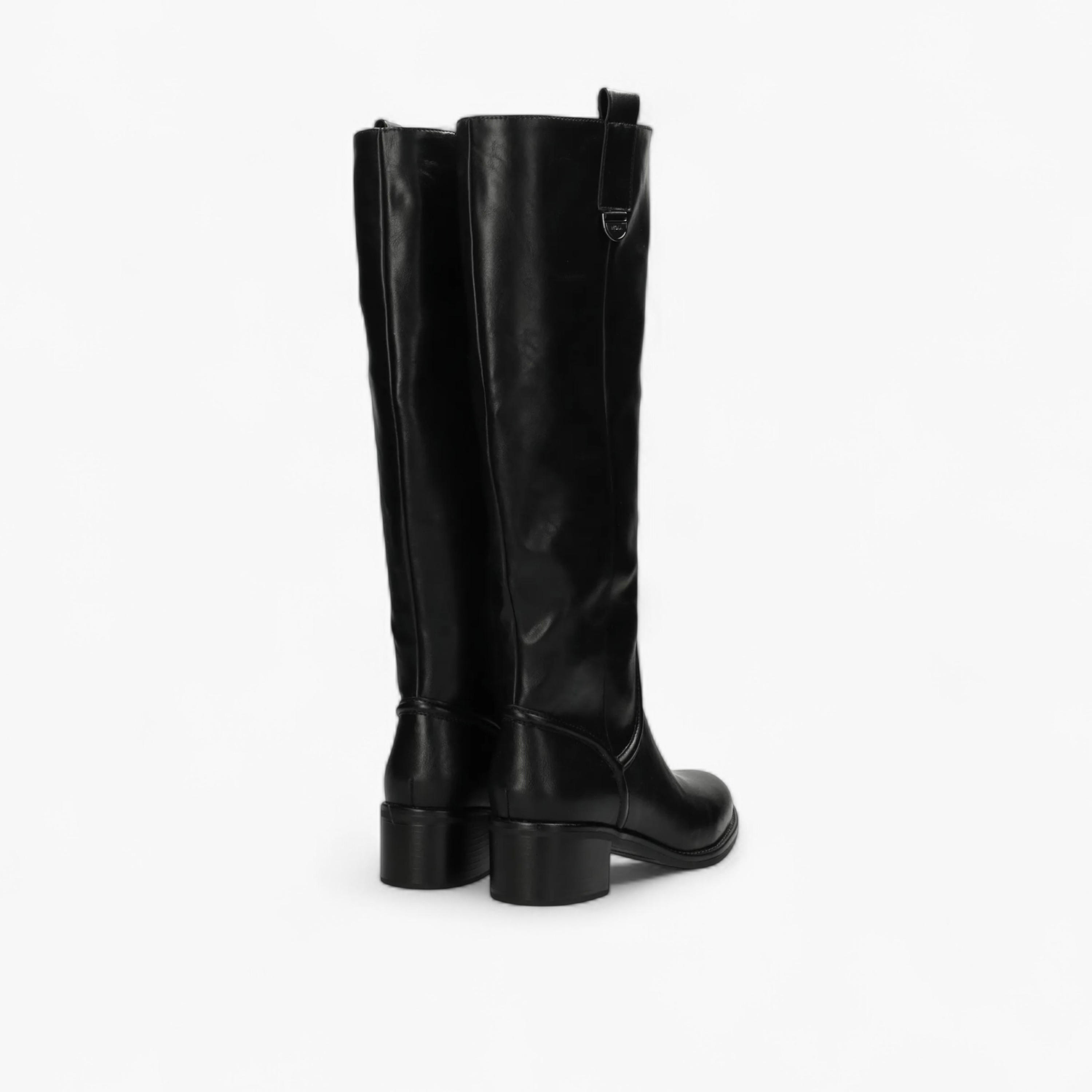 Mexx Solid High Shaft Boots with Zip Closure-women-shoes-boots-image-3