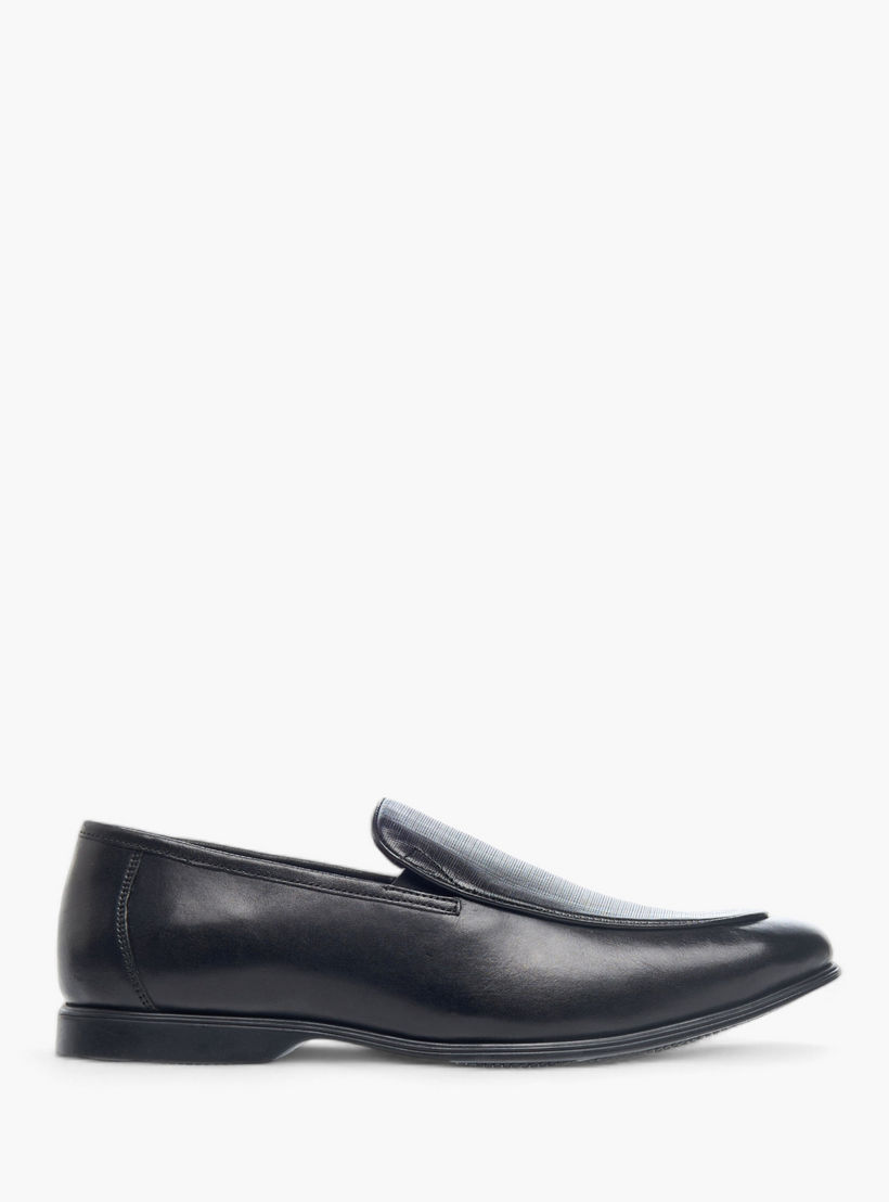 حذاء سهل الارتداء جلد بارز الملمس مريح من لو كونفورت-men-shoes-formalshoes-image-4
