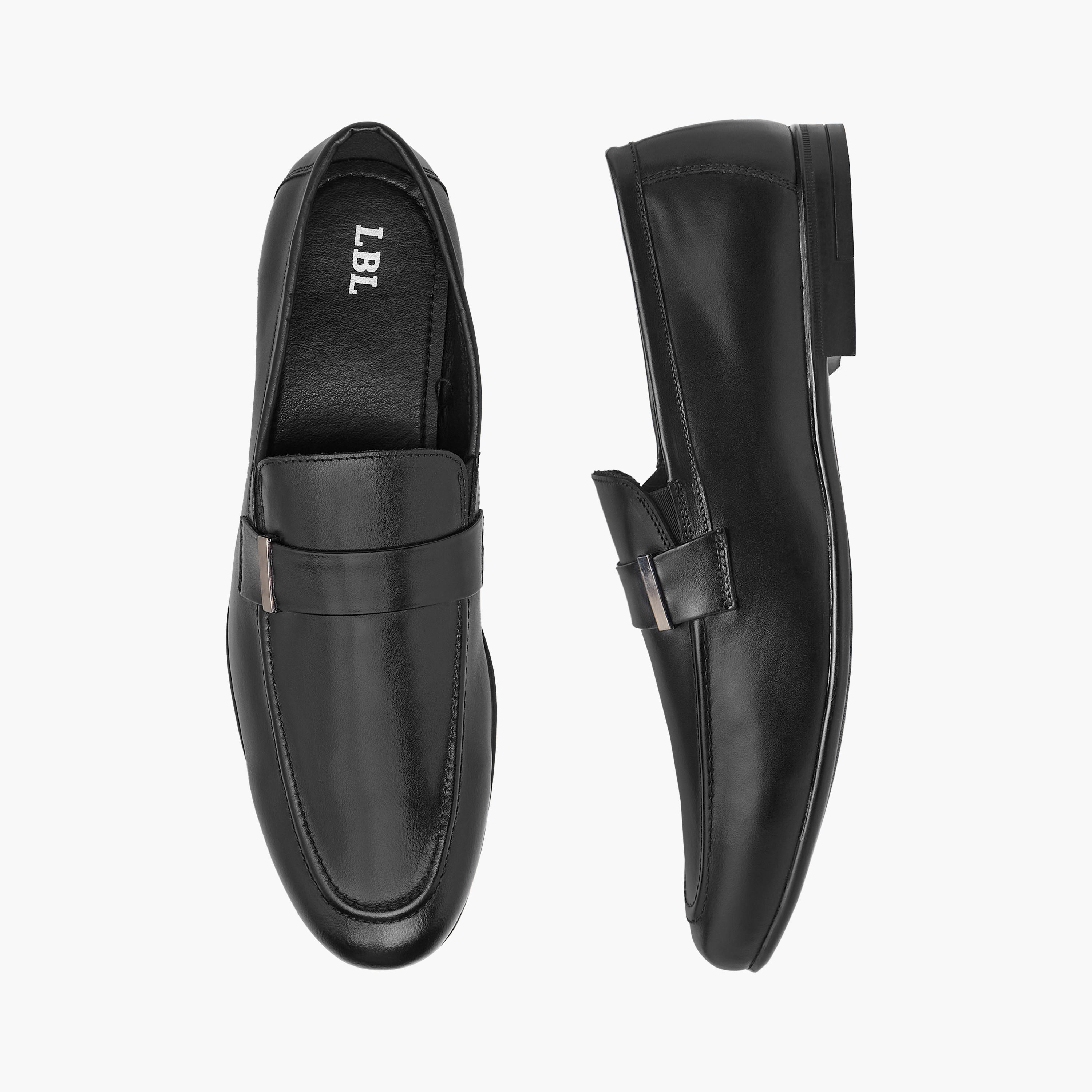 LBL by Shoexpress Solid Slip-On Loafers-men-shoes-loafersandmoccasins-image-1