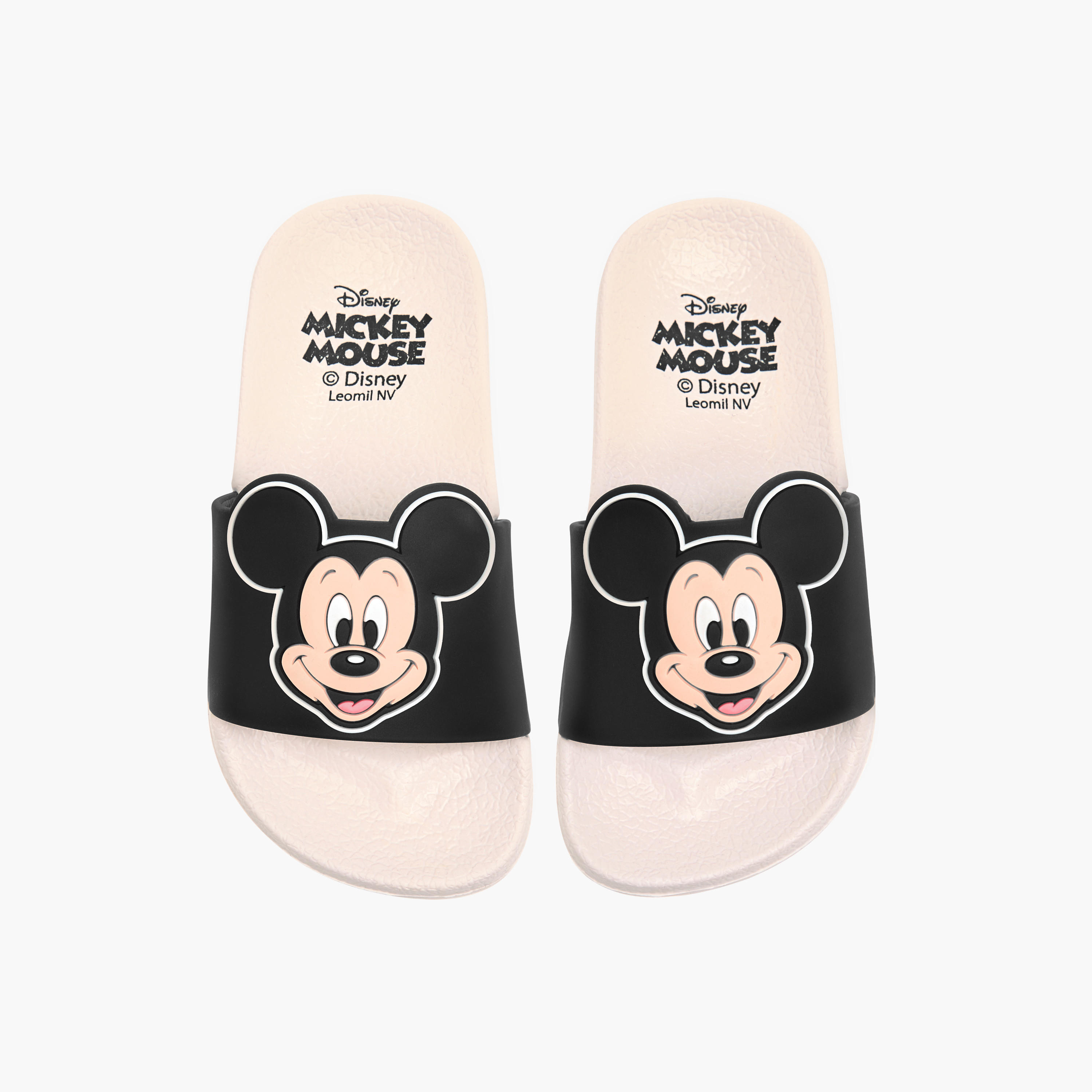 Disney Mickey Mouse Embossed Slip-On Slides-boys-shoes-flipflopsandslides-image-1