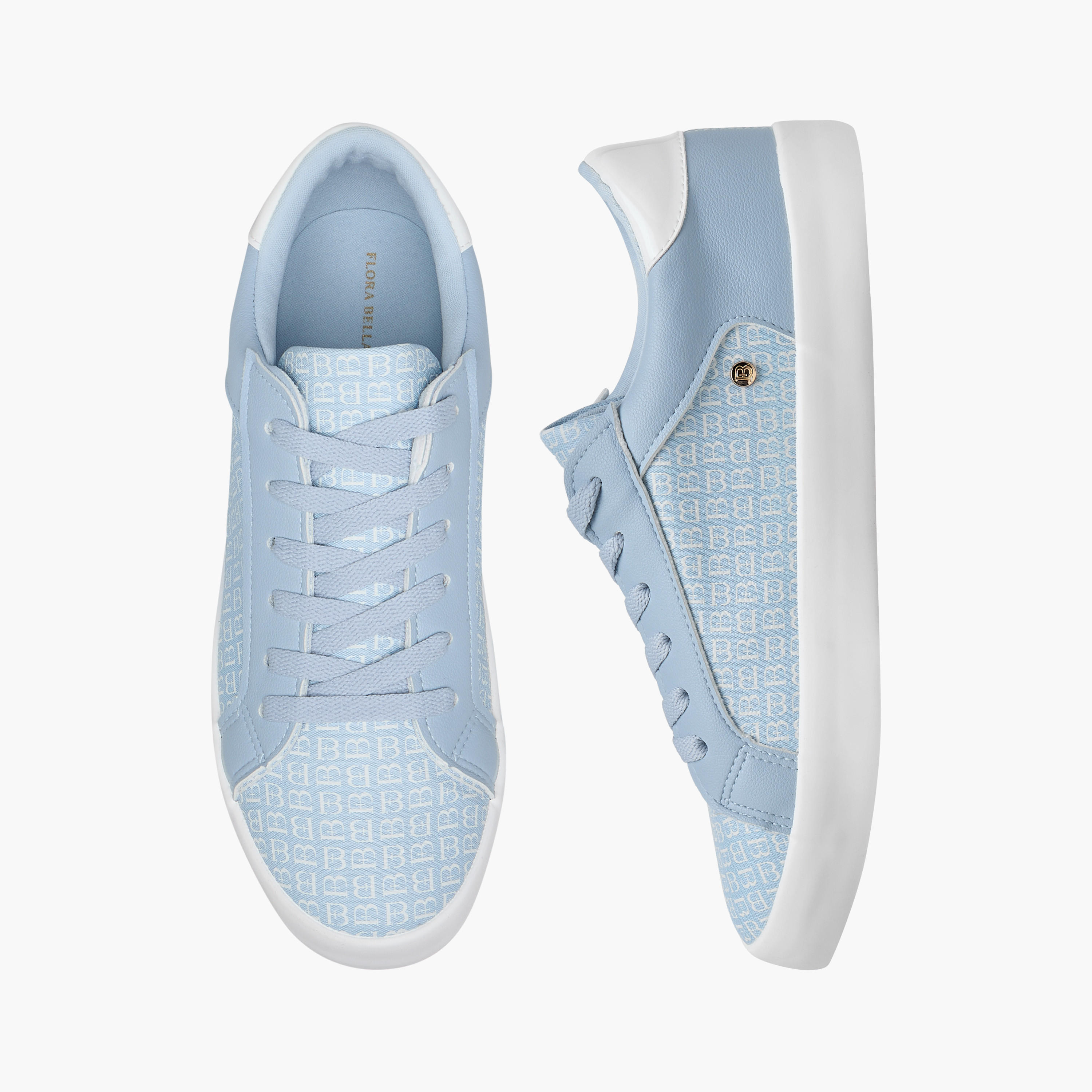 Flora Bella Women Printed Lace-Up Sneakers-women-shoes-sneakers-image-1