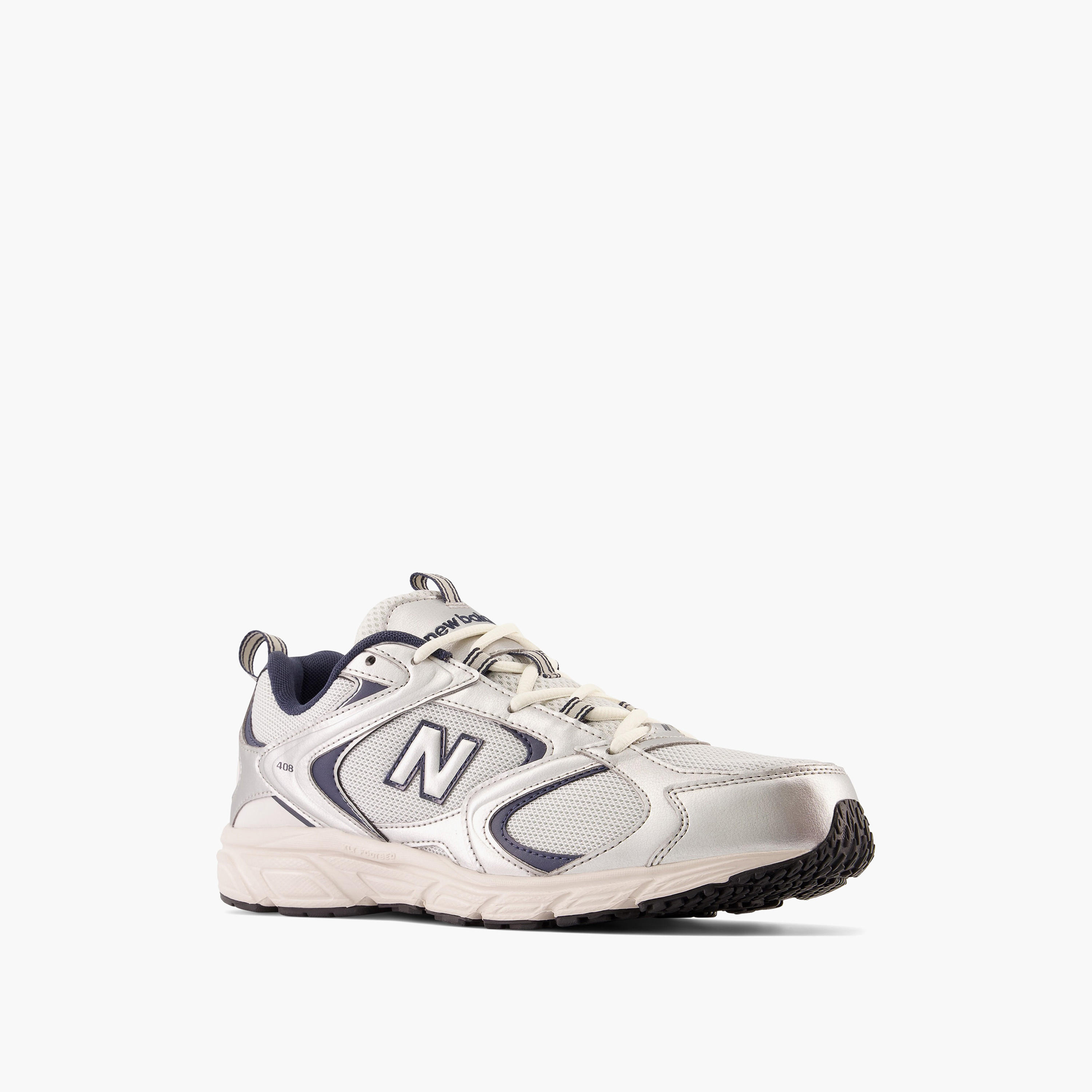 New Balance Men's Panelled Lace-Up Sports Shoes with Pull Tab-sports-men-shoes-image-1