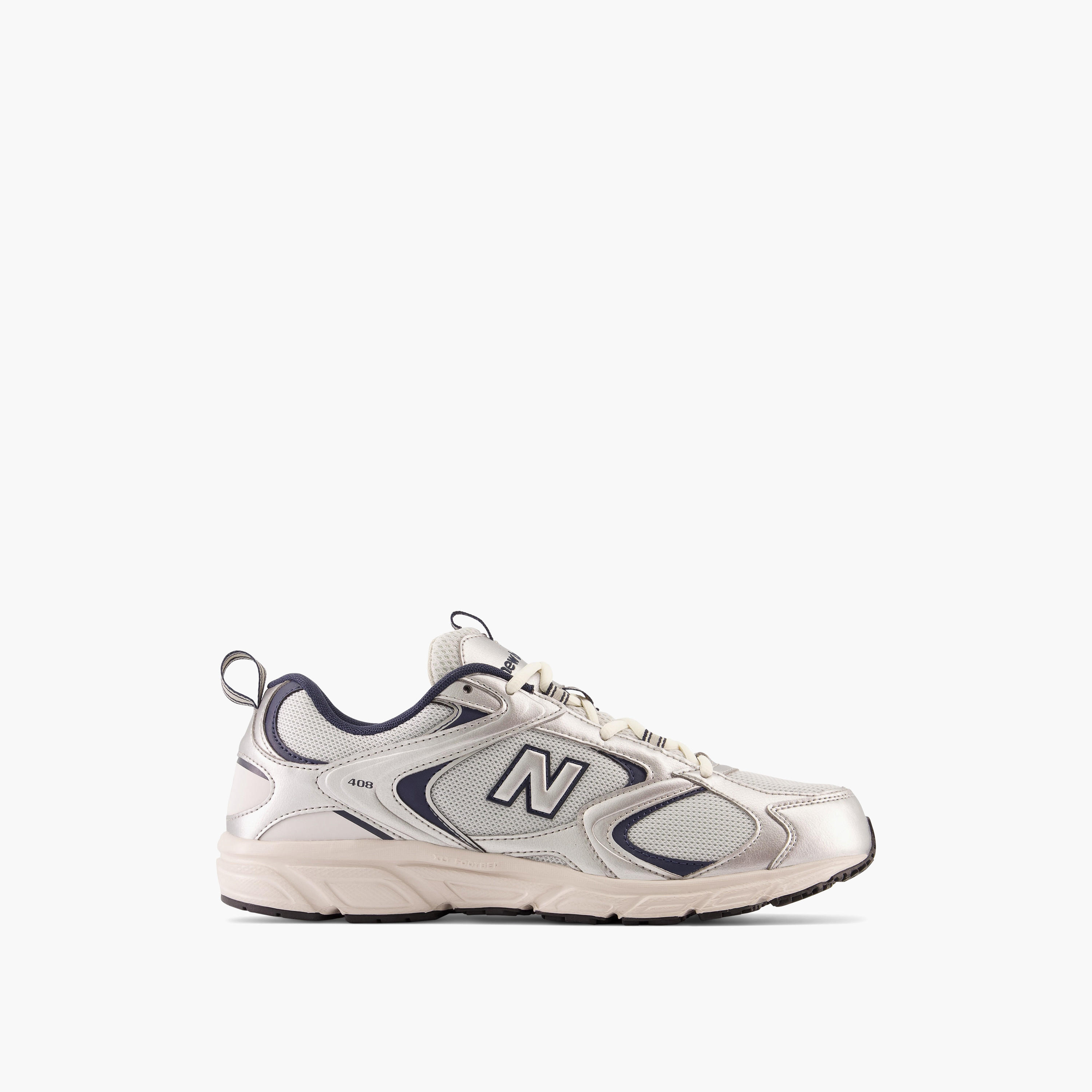 New Balance Men's Panelled Lace-Up Sports Shoes with Pull Tab-sports-men-shoes-image-2