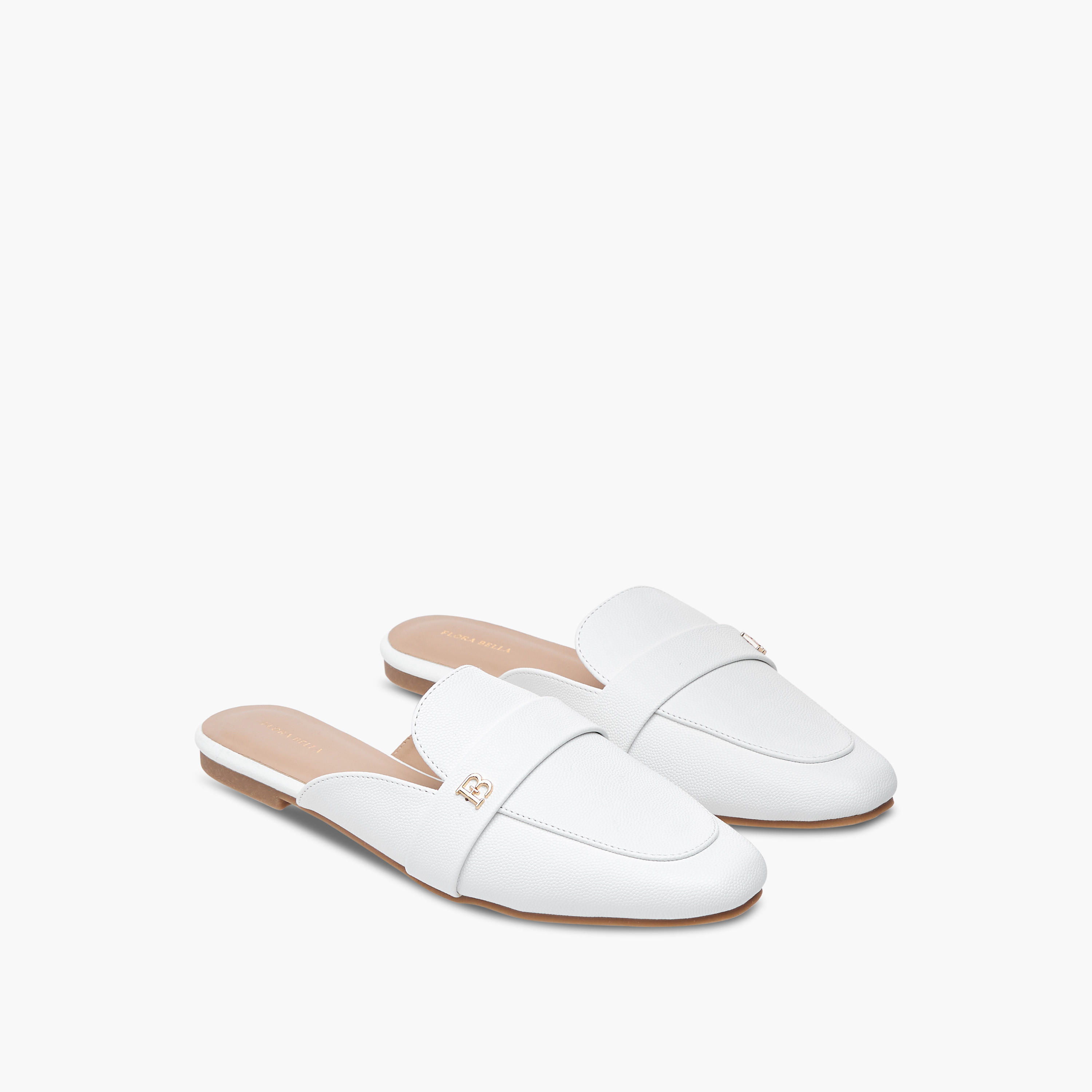 Flora Bella Textured Slip-On Mules-women-shoes-flats-mules-image-1