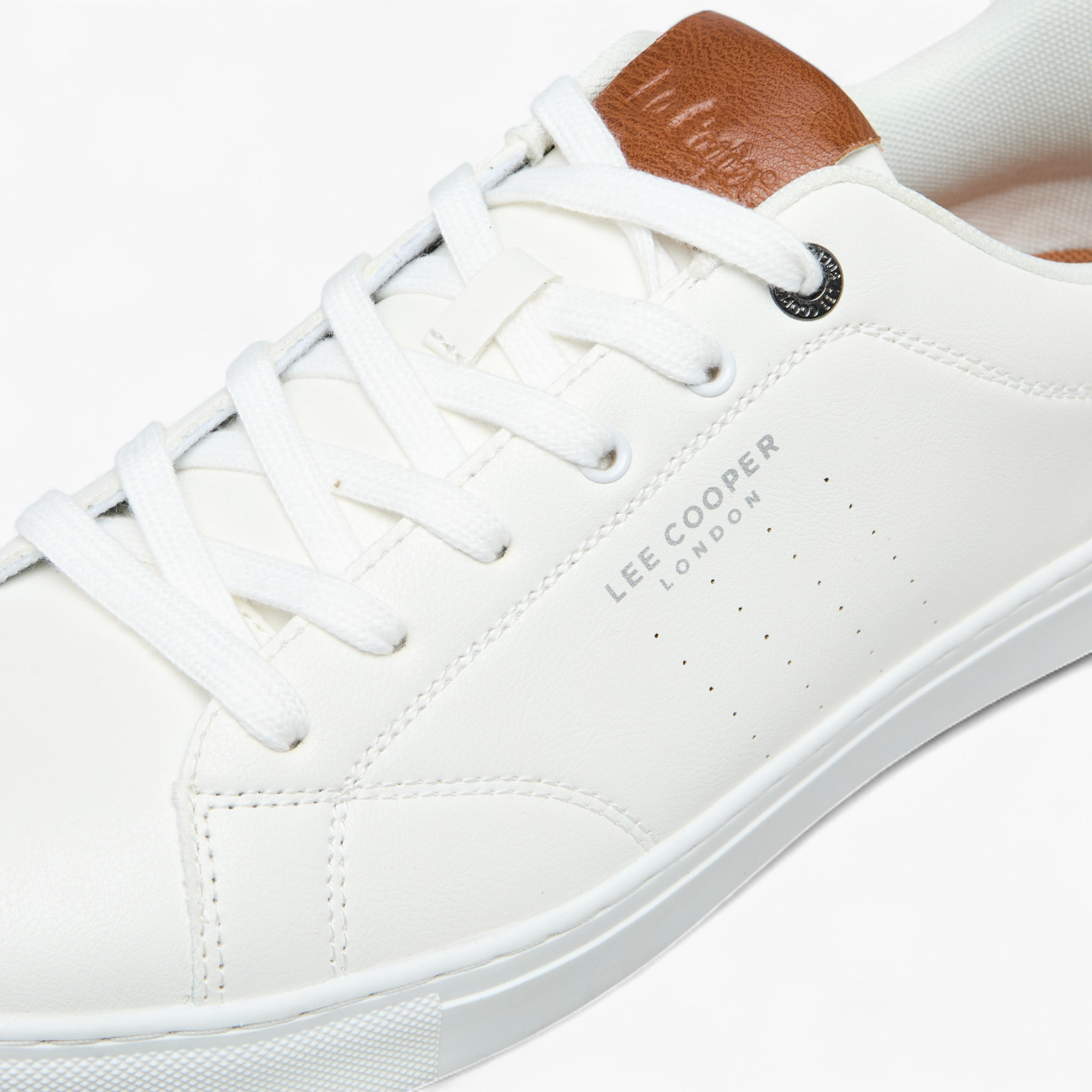 Lee Cooper Men's Lace-Up Sneakers - MLCM522738-men-shoes-sneakers-image-4