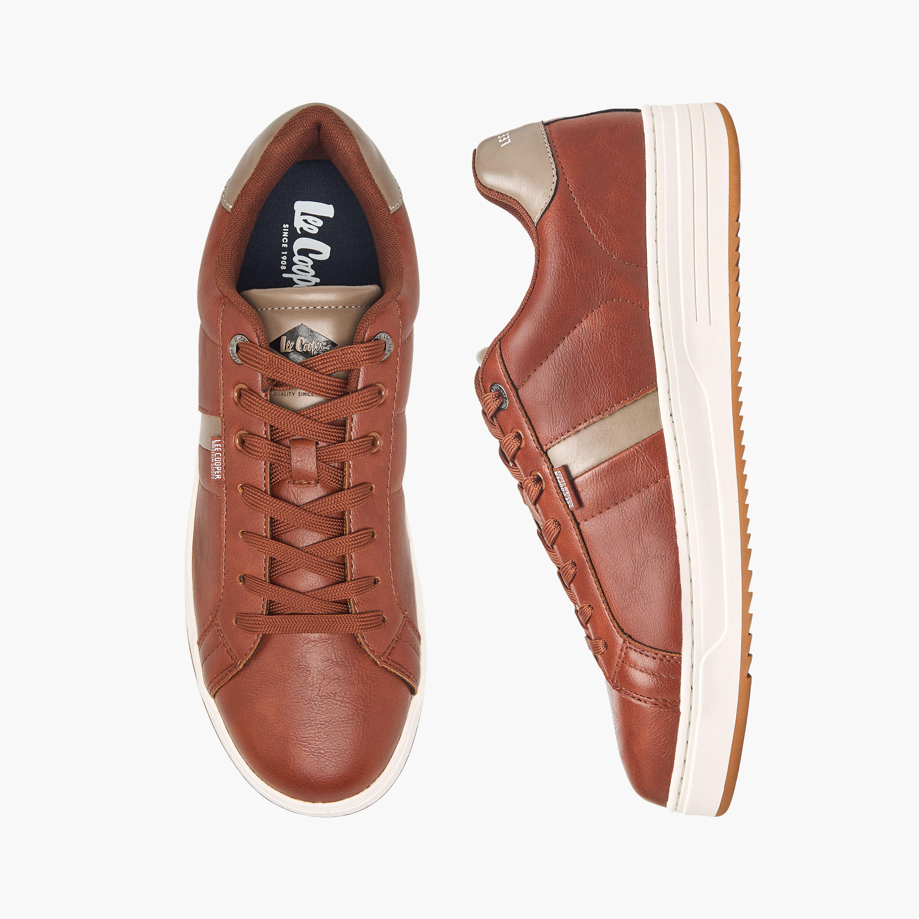 Lee Cooper Men Ortholite Lace-Up Sneakers-men-shoes-sneakers-image-1